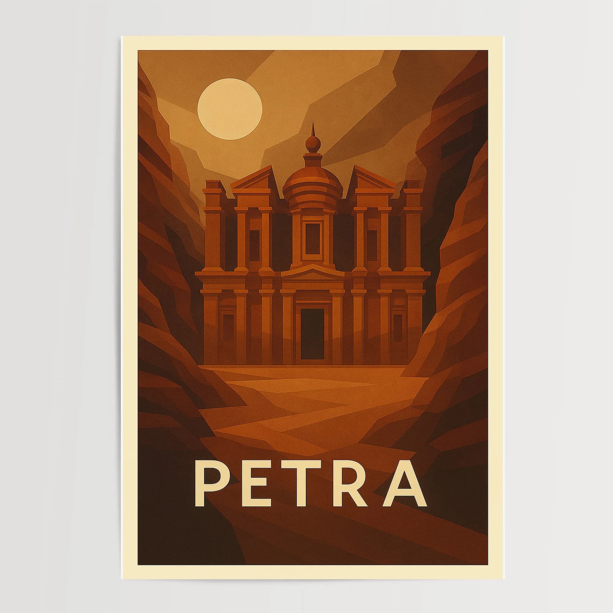Petra graphic print