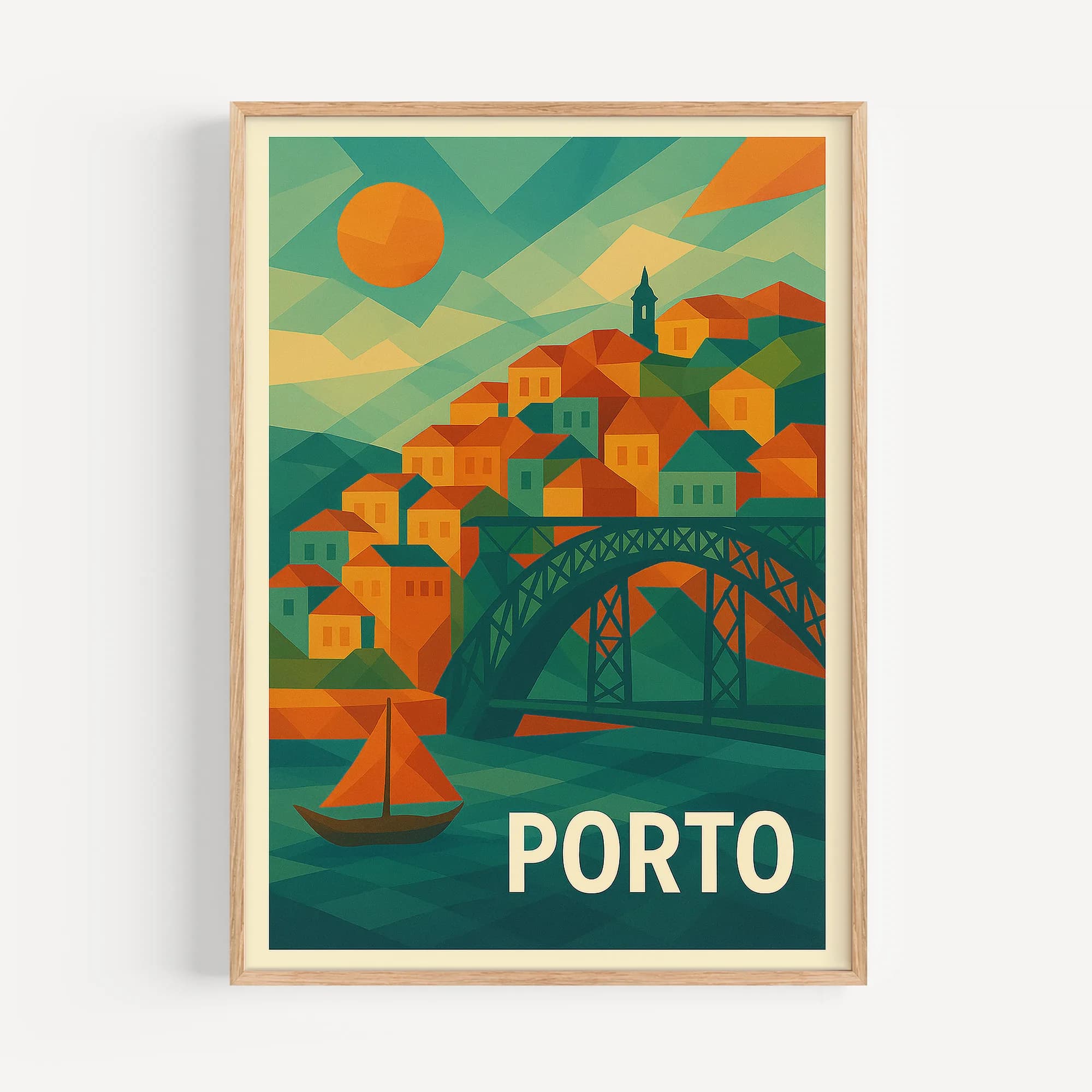 Porto graphic print