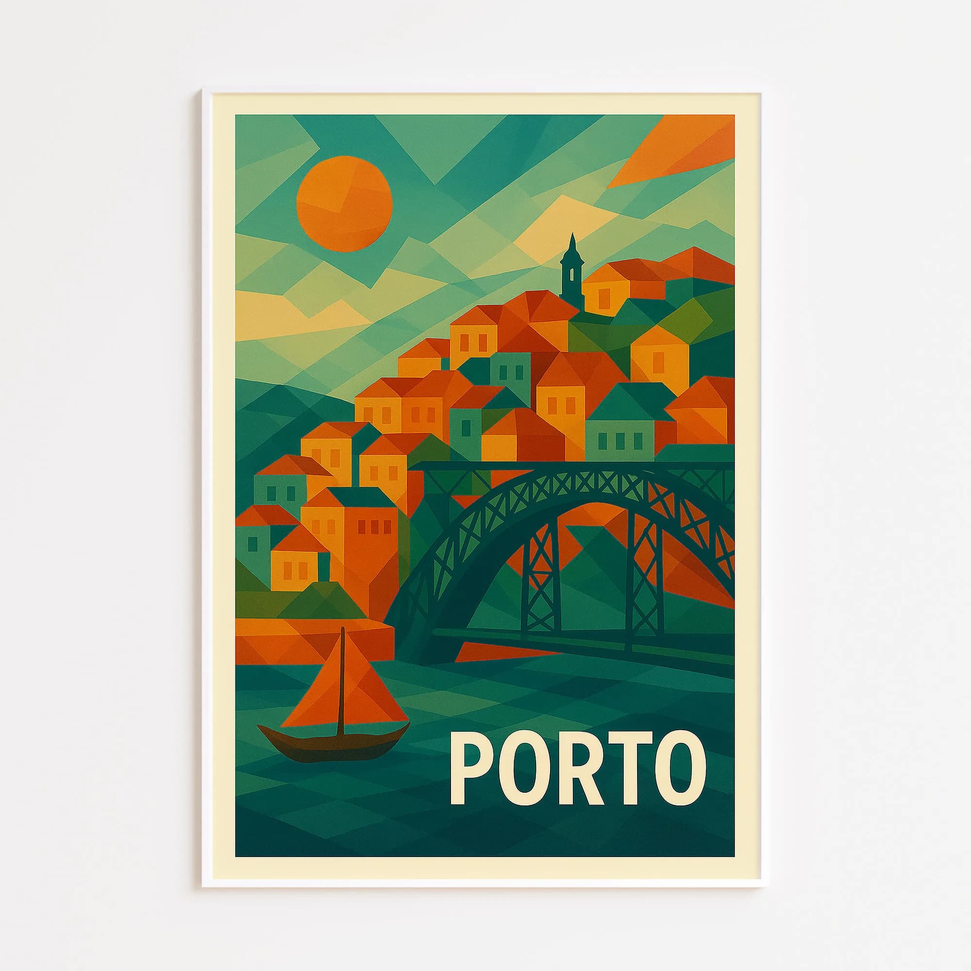 Porto graphic print