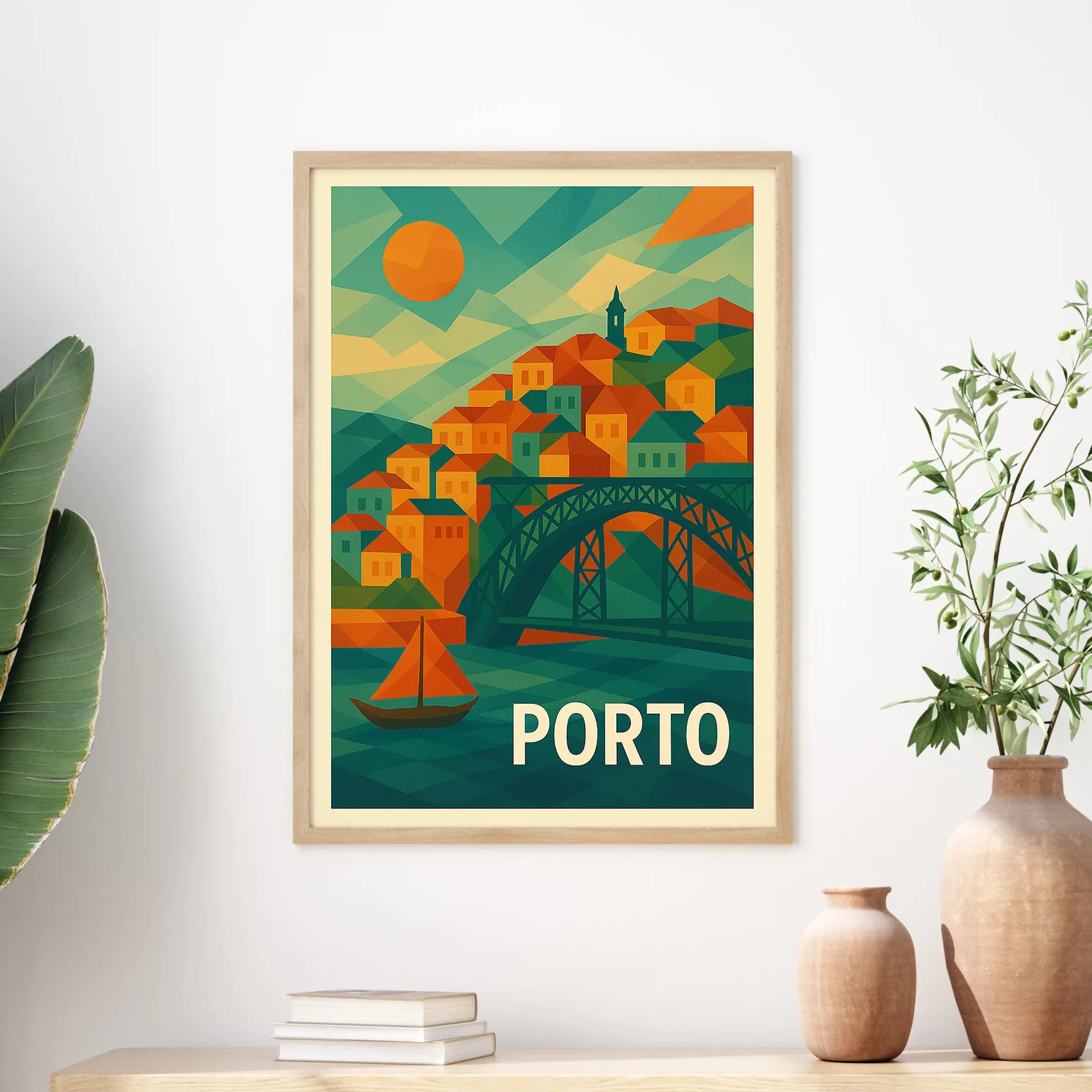 Porto graphic print