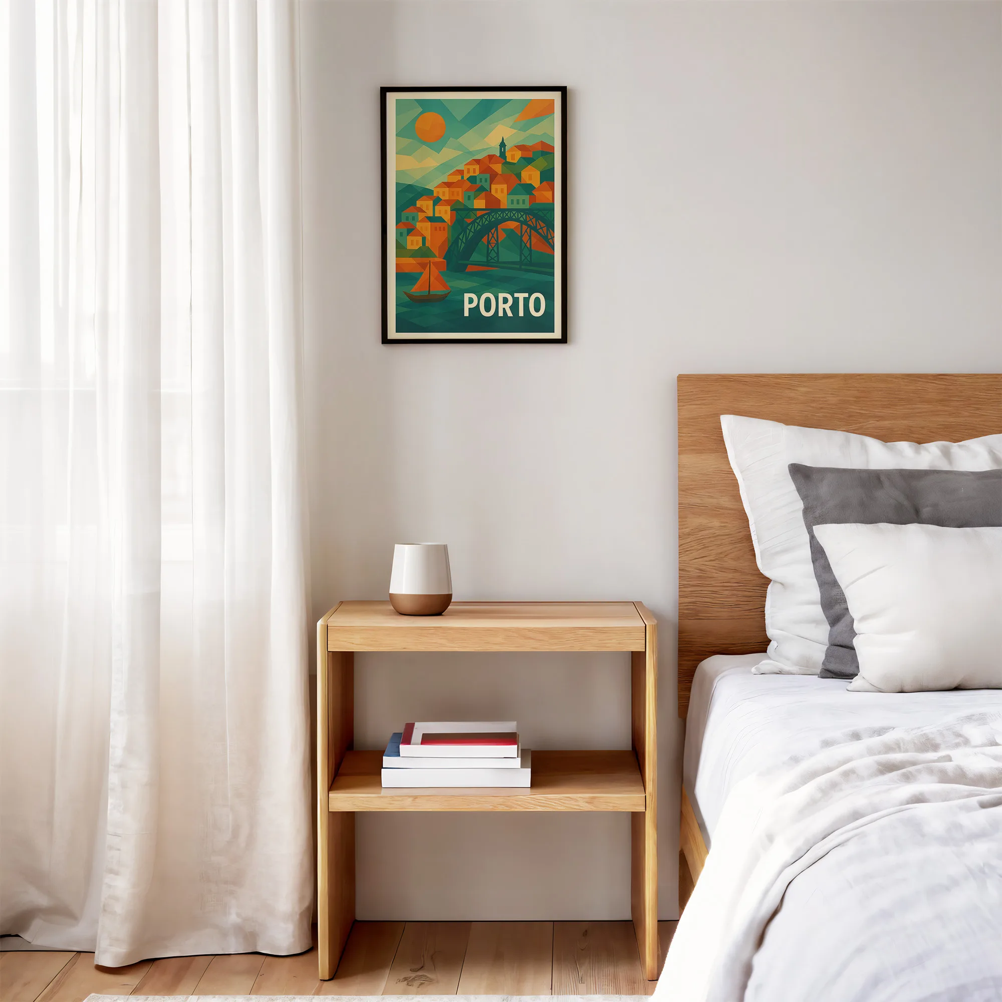 Porto graphic print