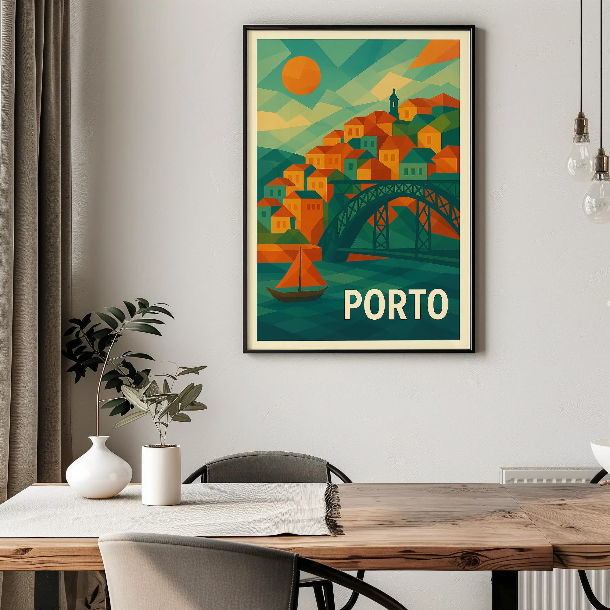Porto graphic print