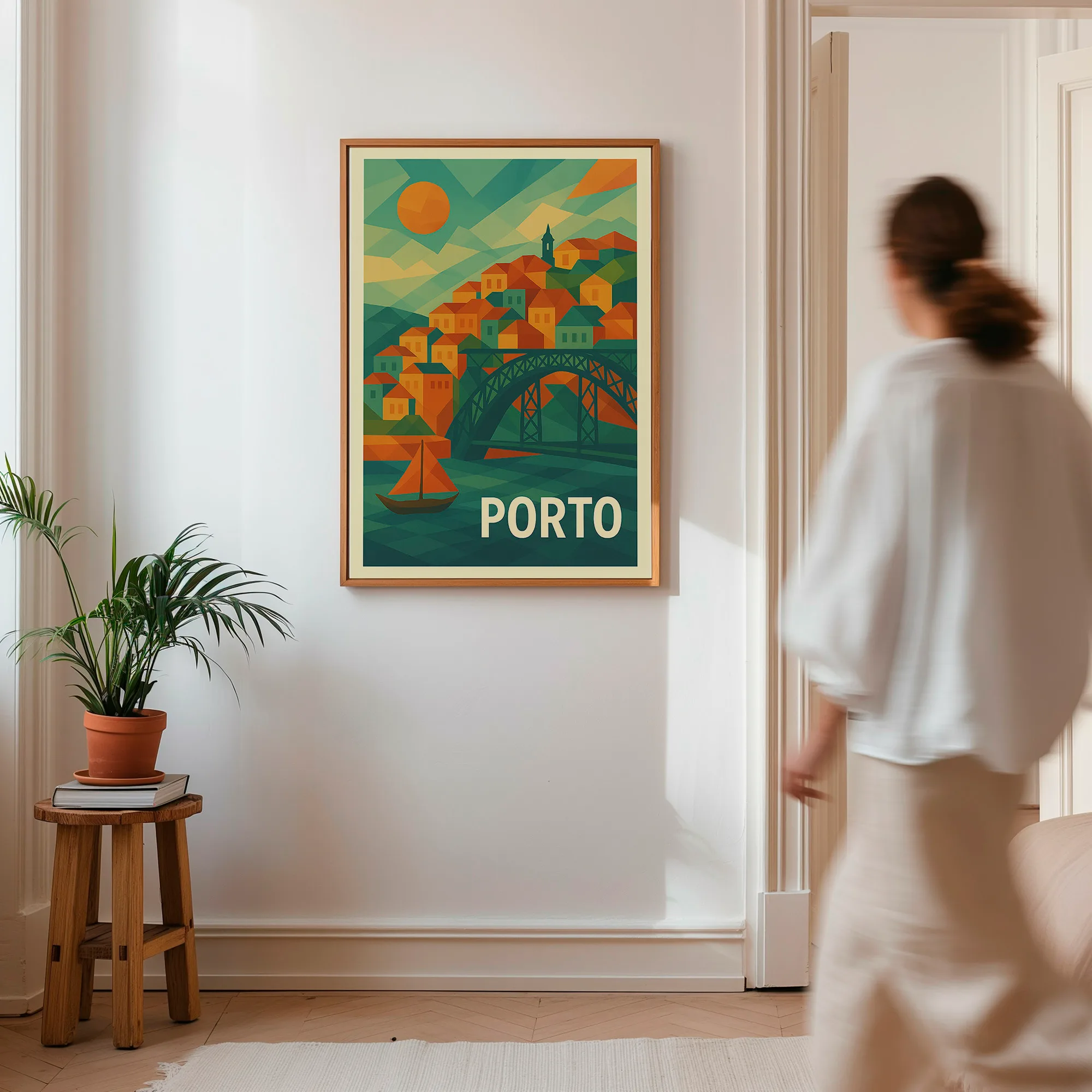 Porto graphic print
