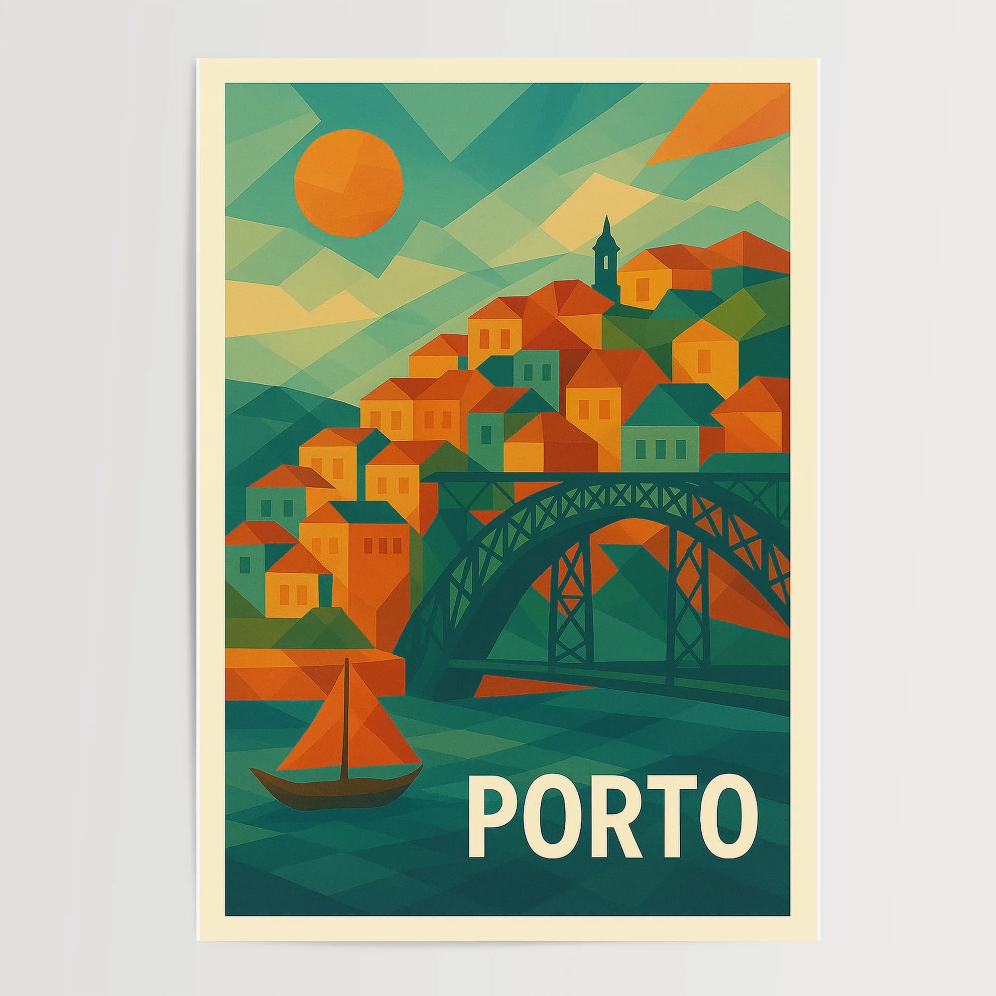 Porto graphic print