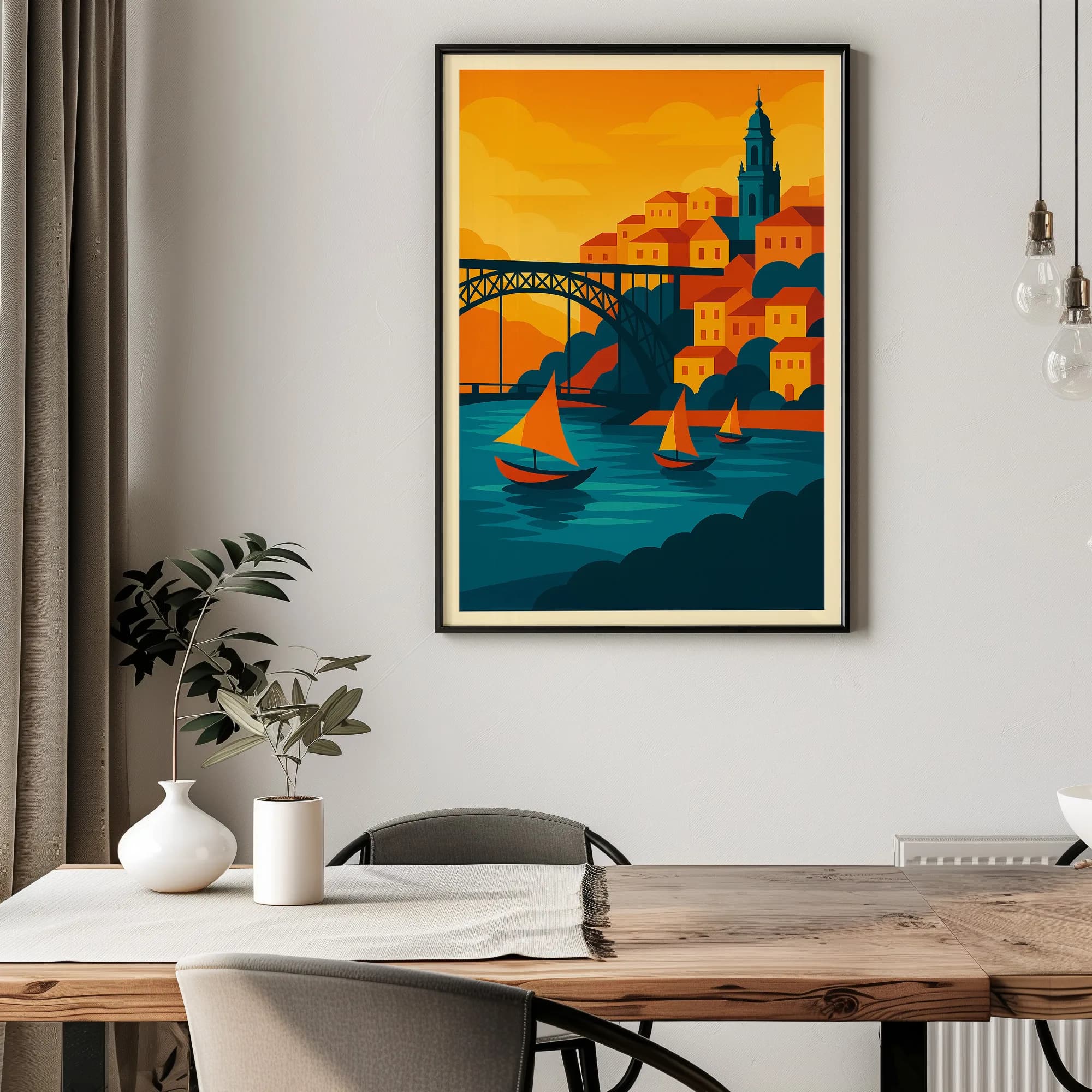 Porto graphic print