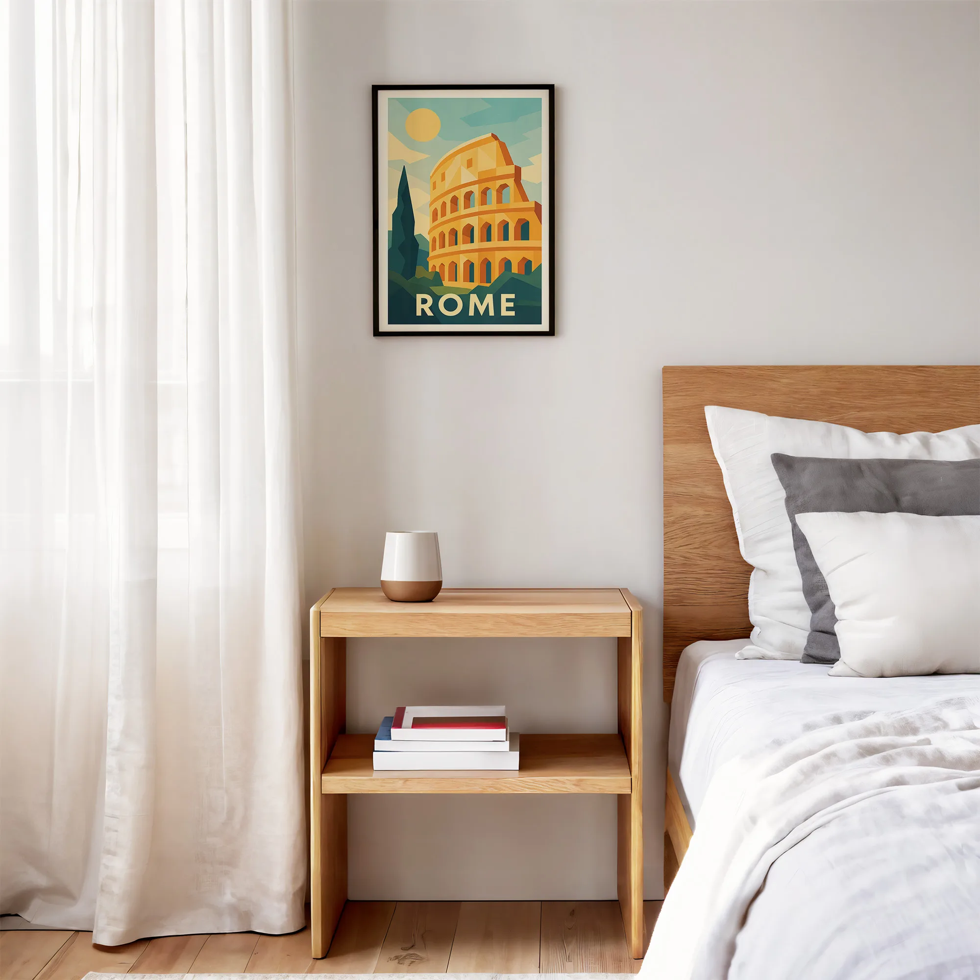Rome graphic print