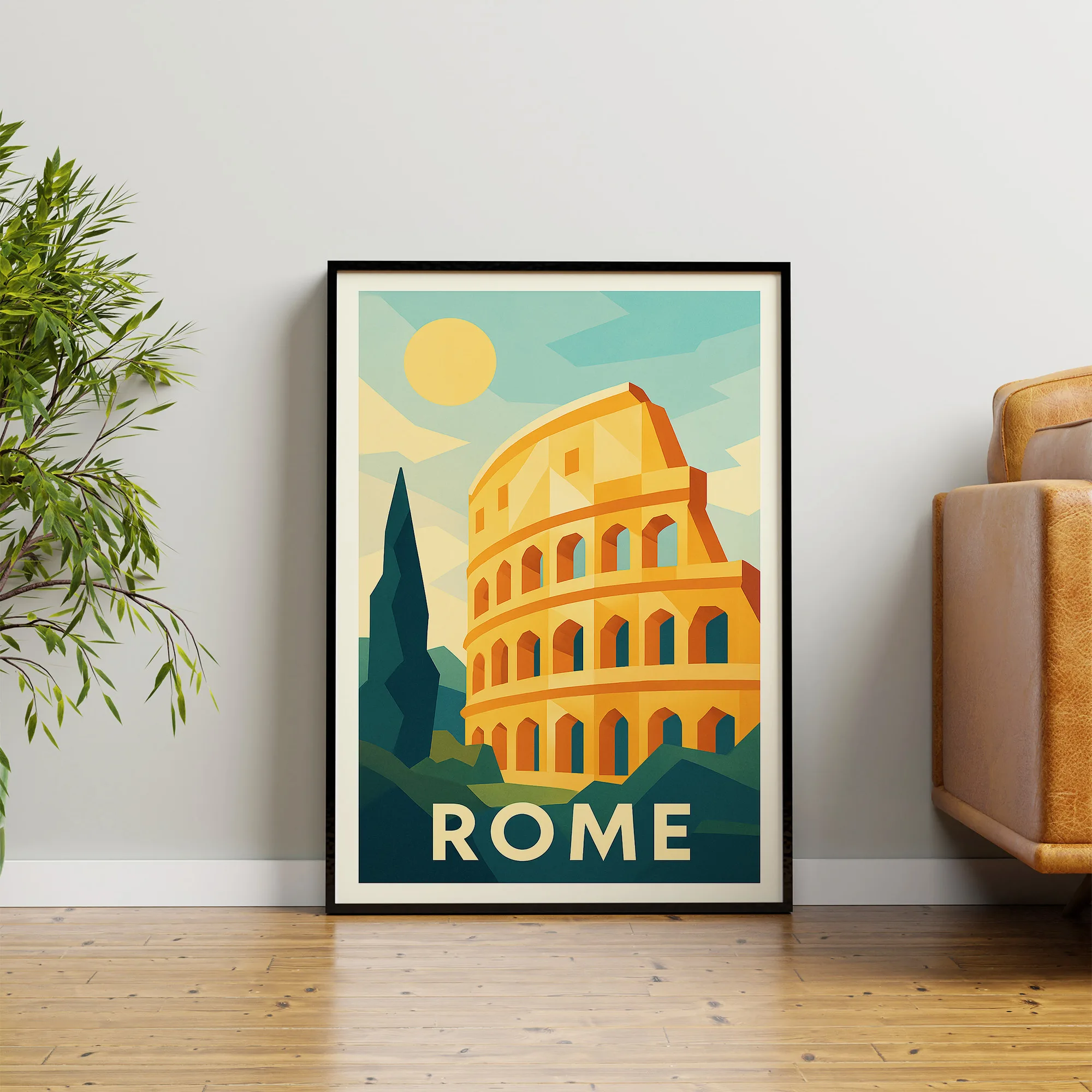 Rome graphic print