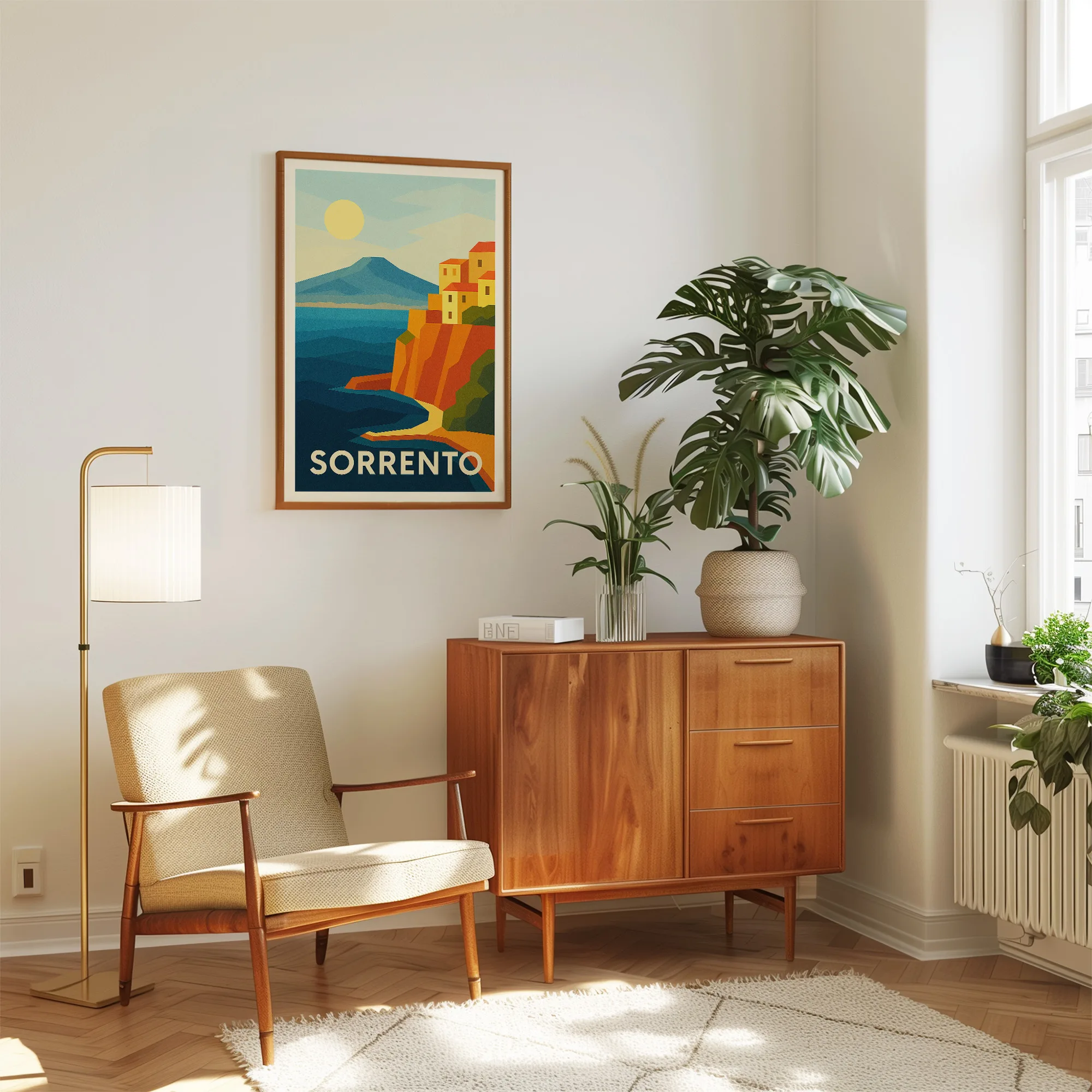 Sorrento graphic print