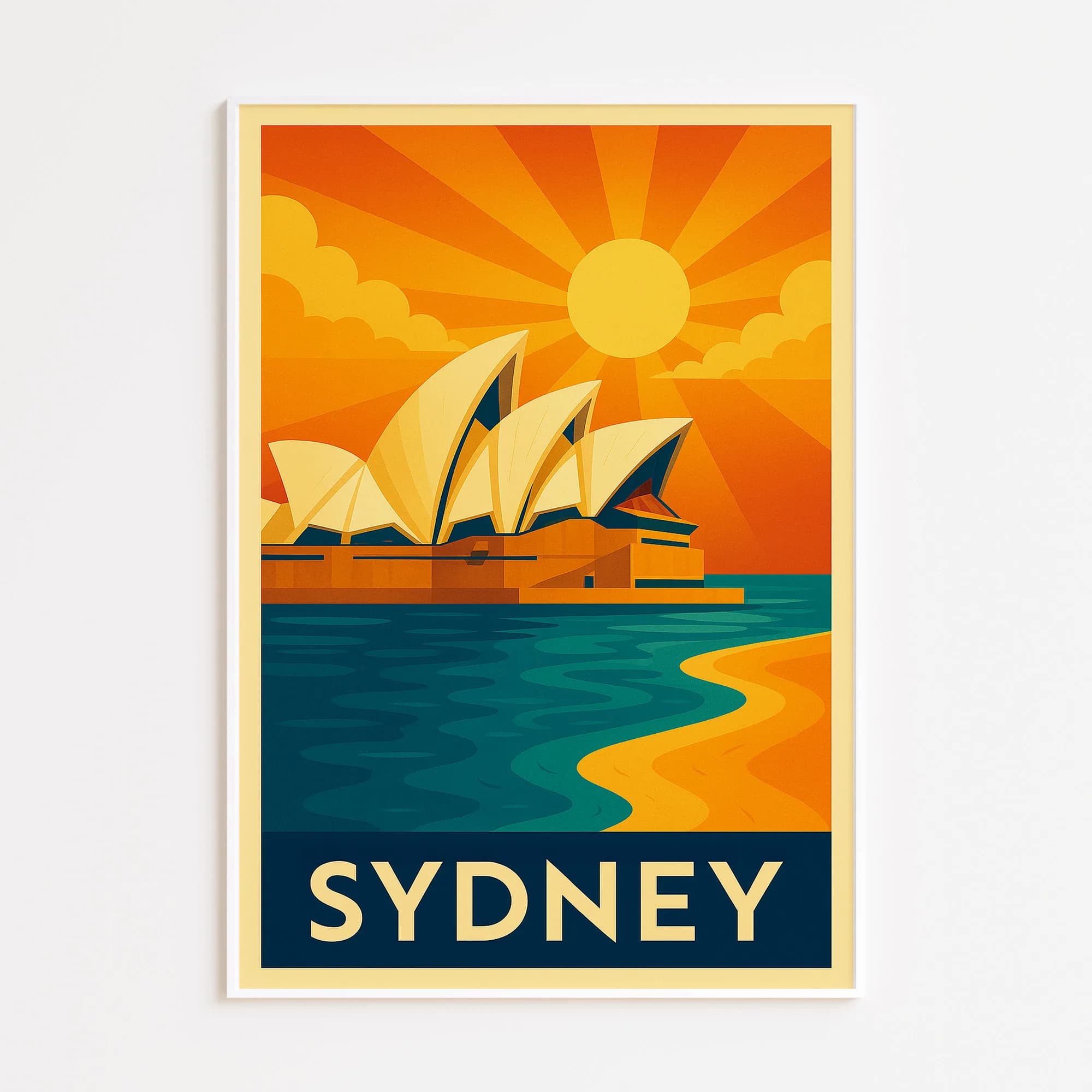 Sydney graphic print