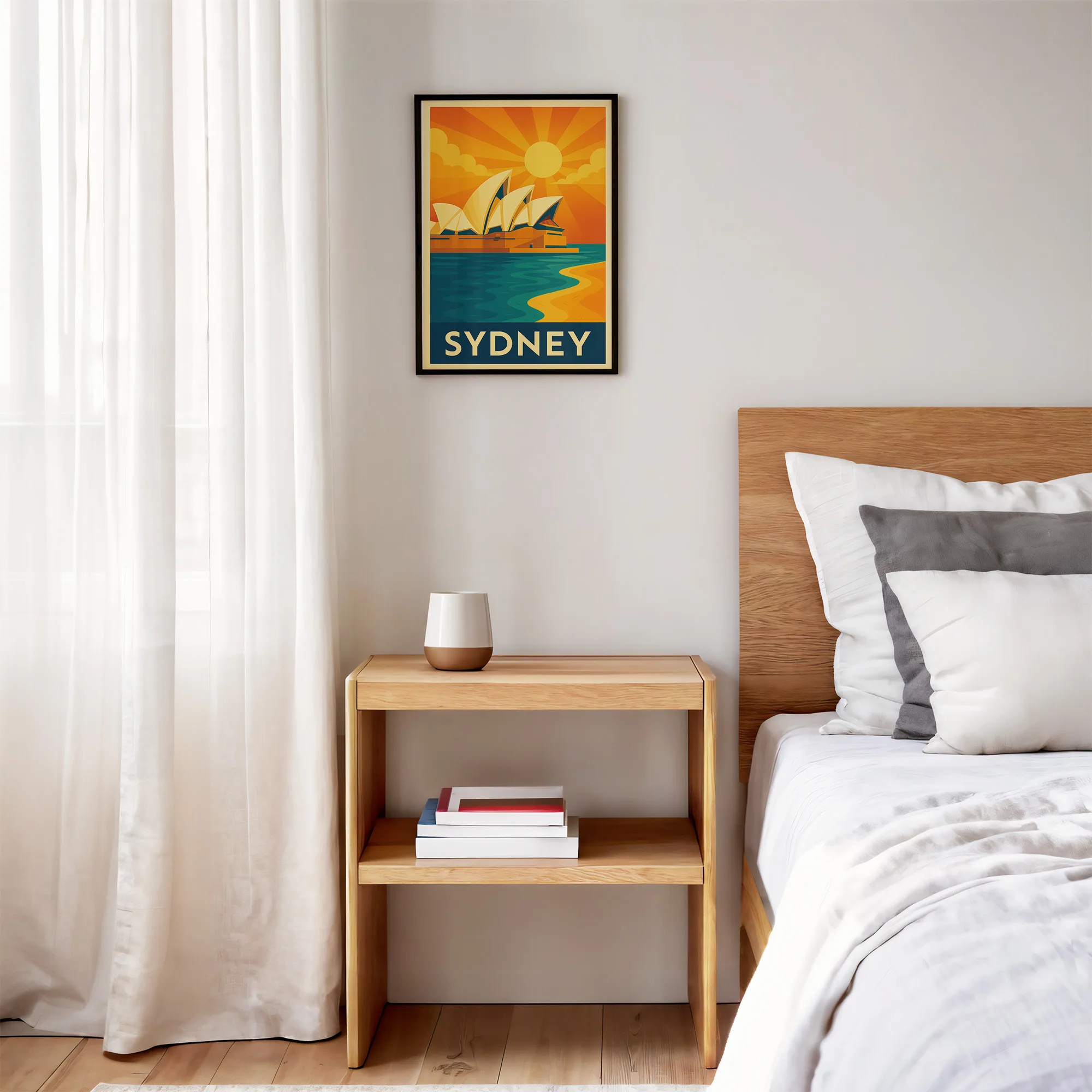 Sydney graphic print