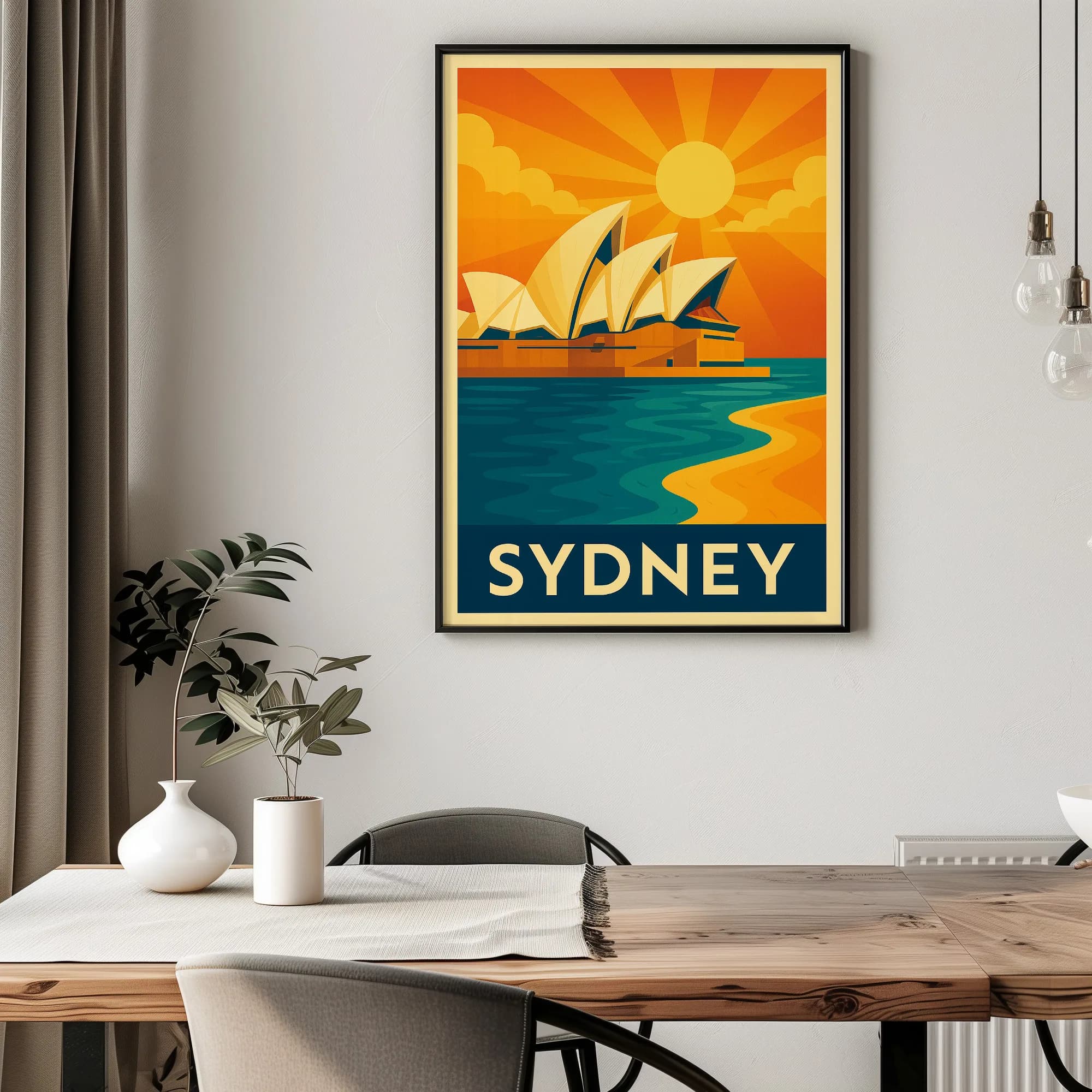 Sydney graphic print