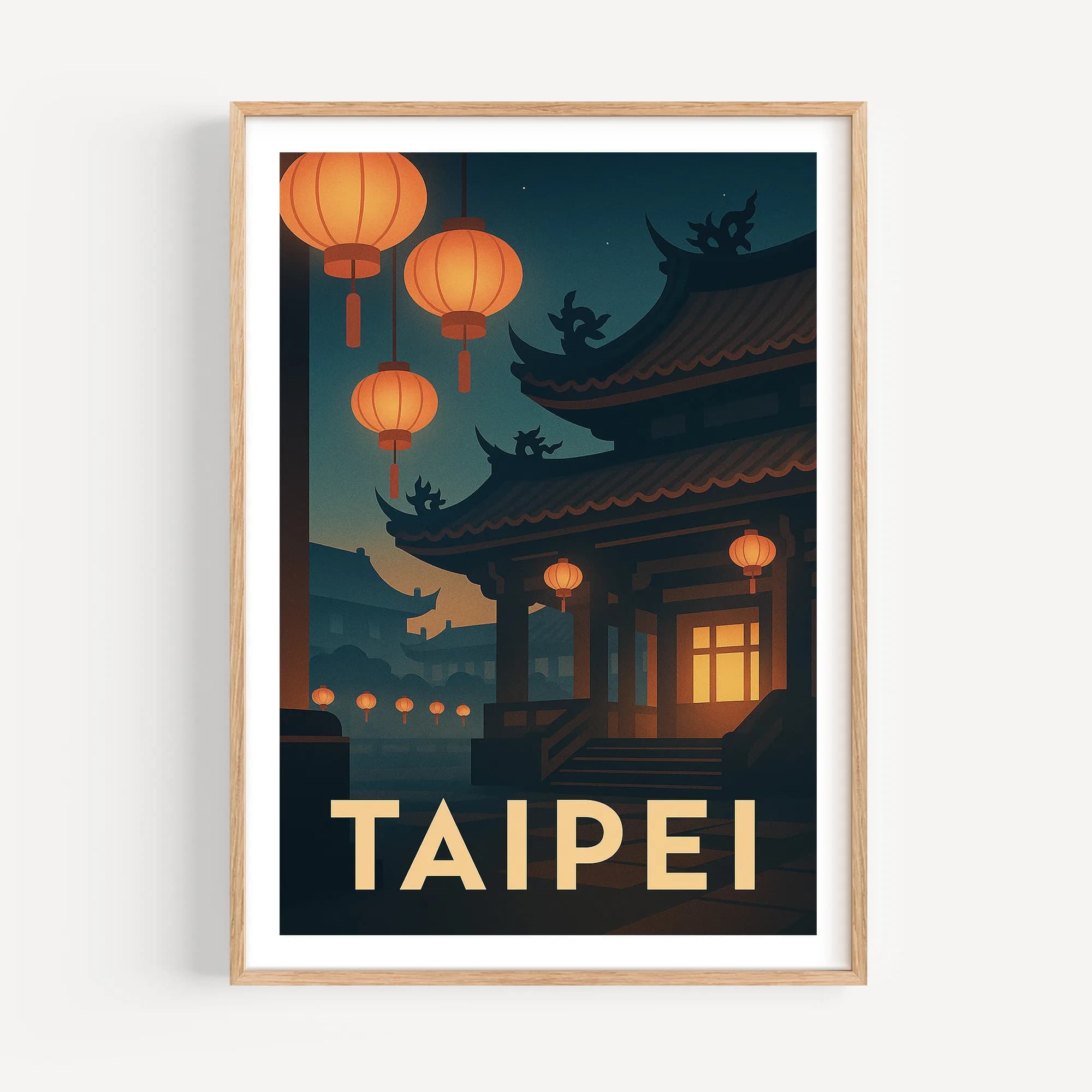 Taipei graphic print