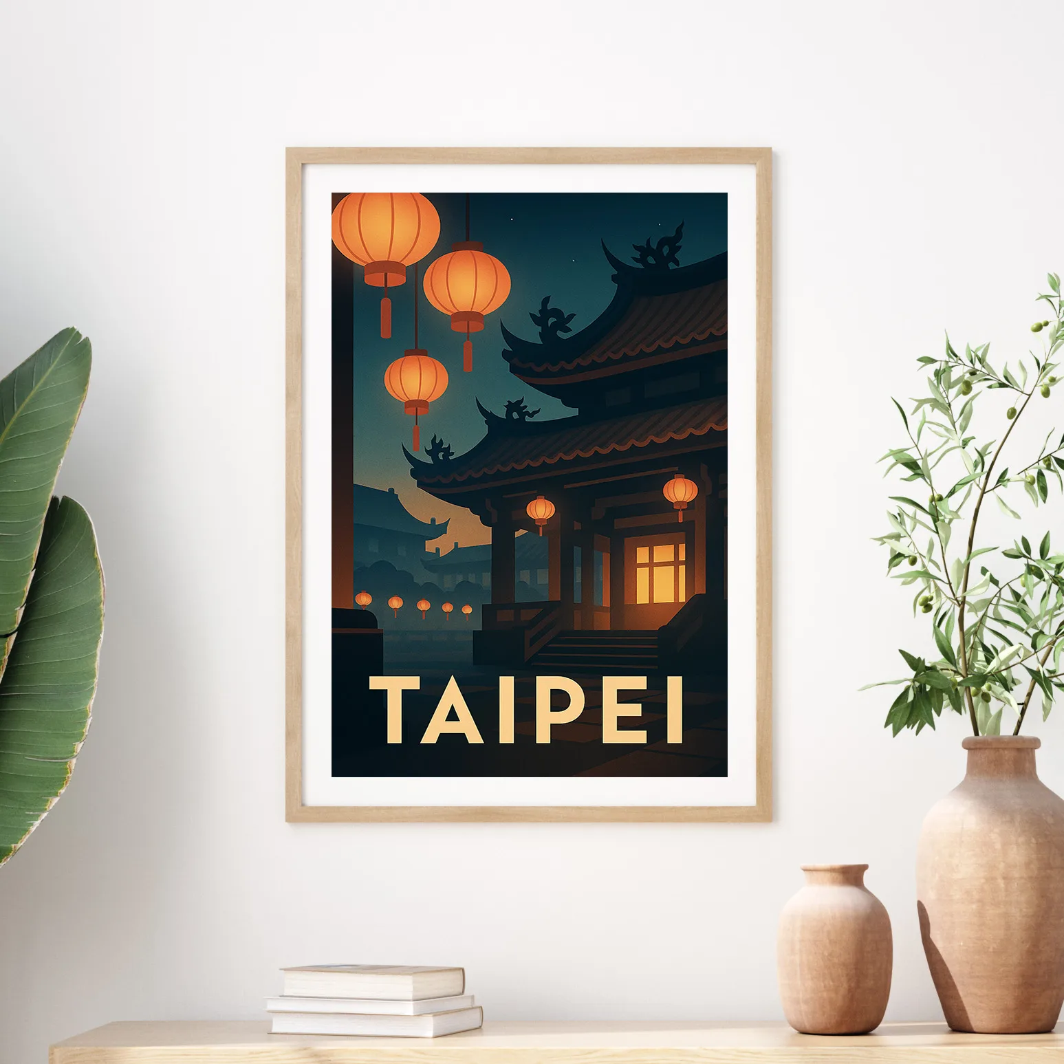 Taipei graphic print