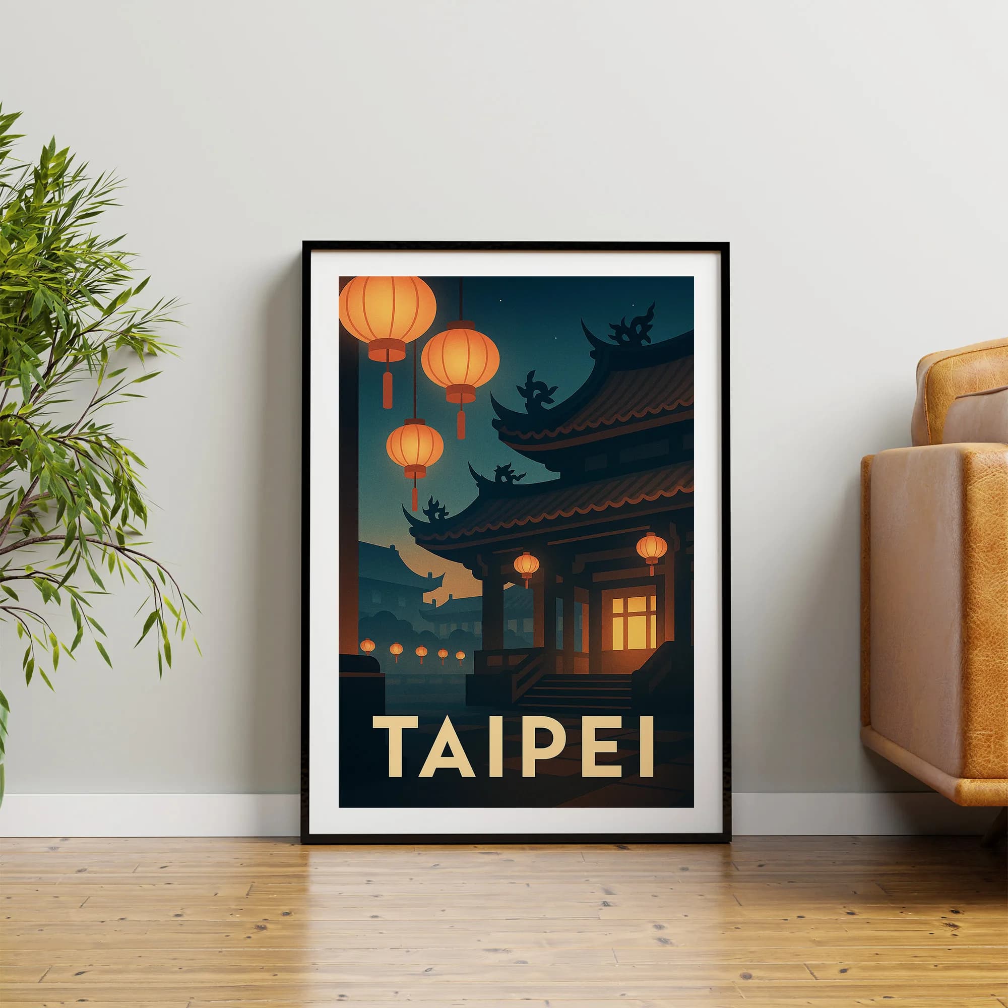 Taipei graphic print