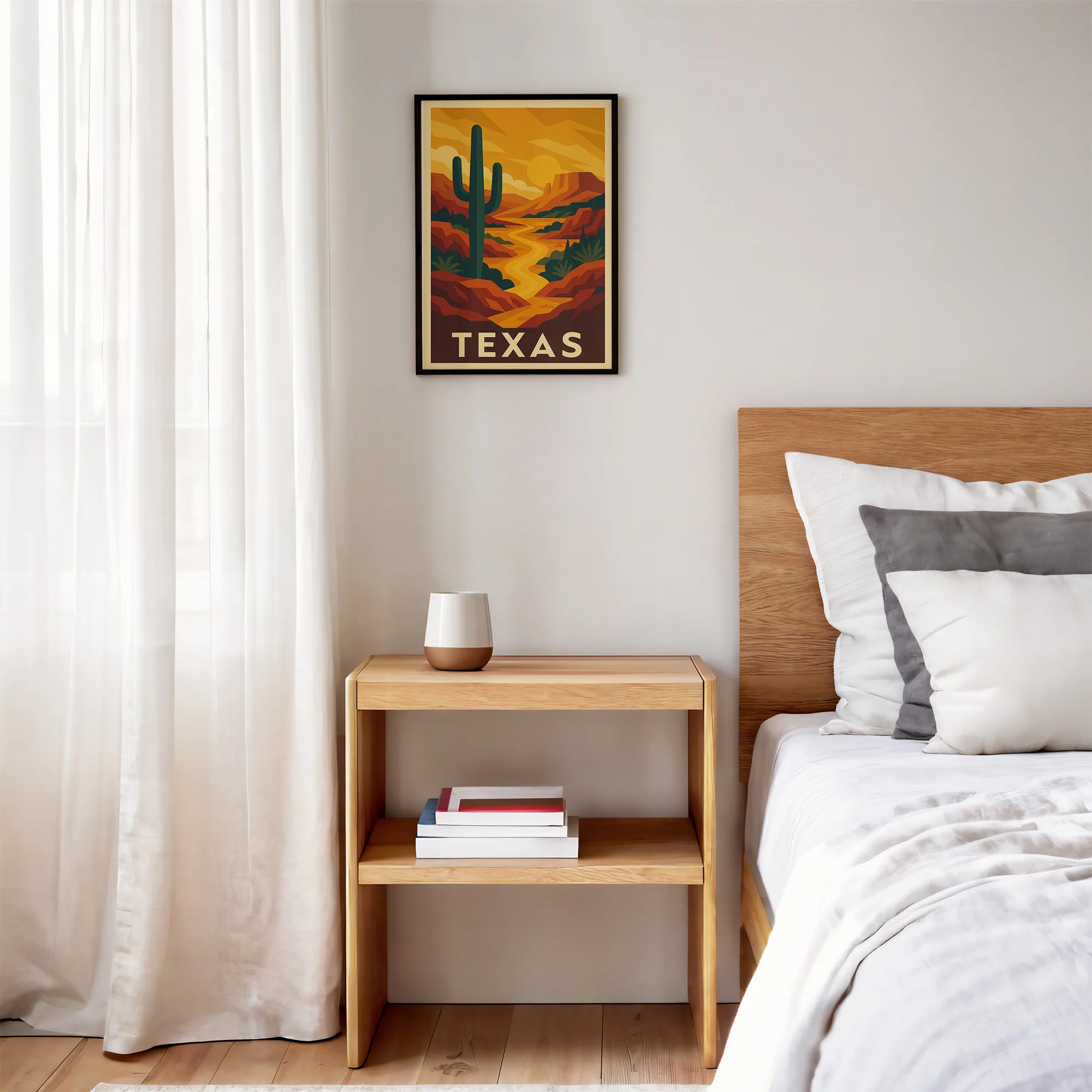 Texas graphic print