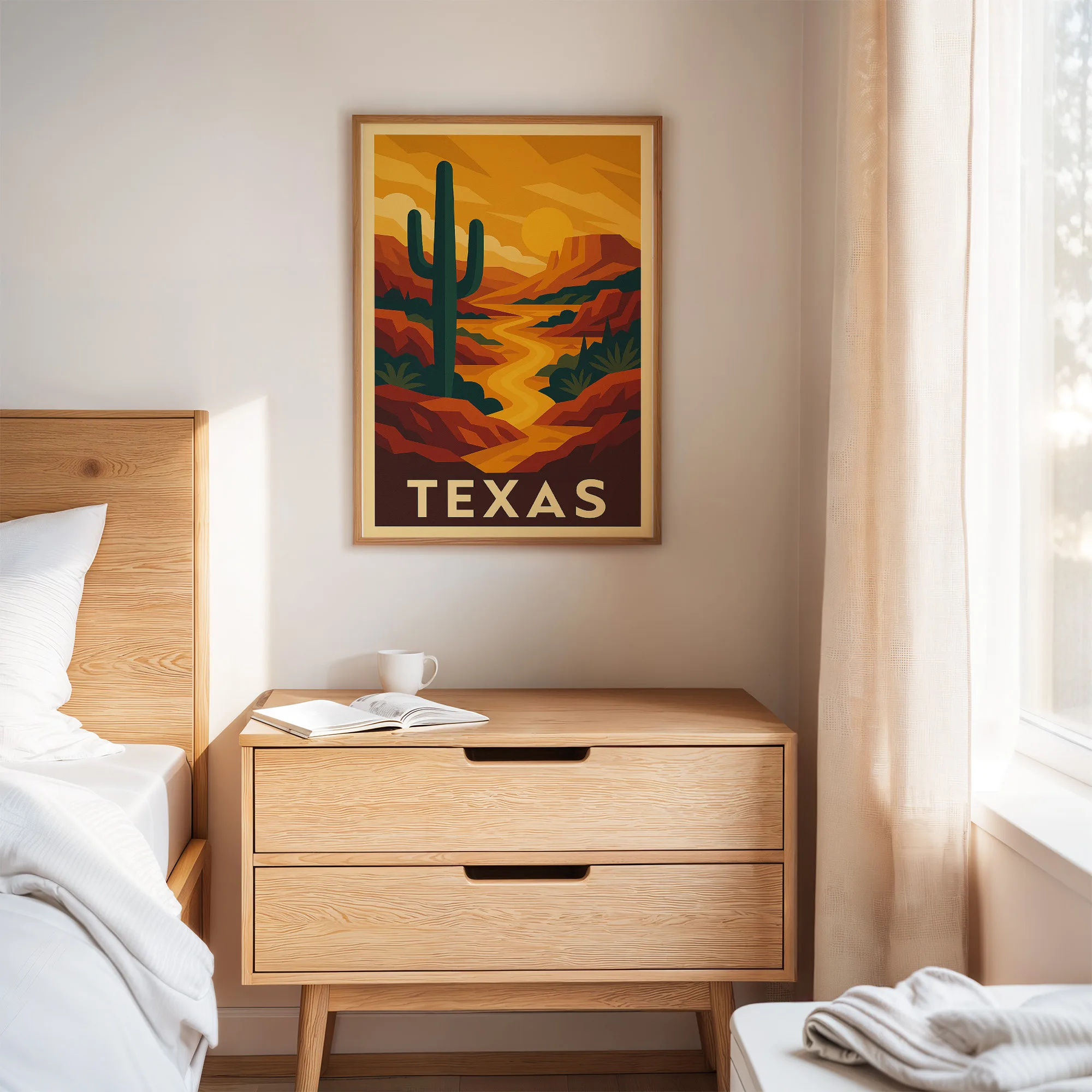 Texas graphic print