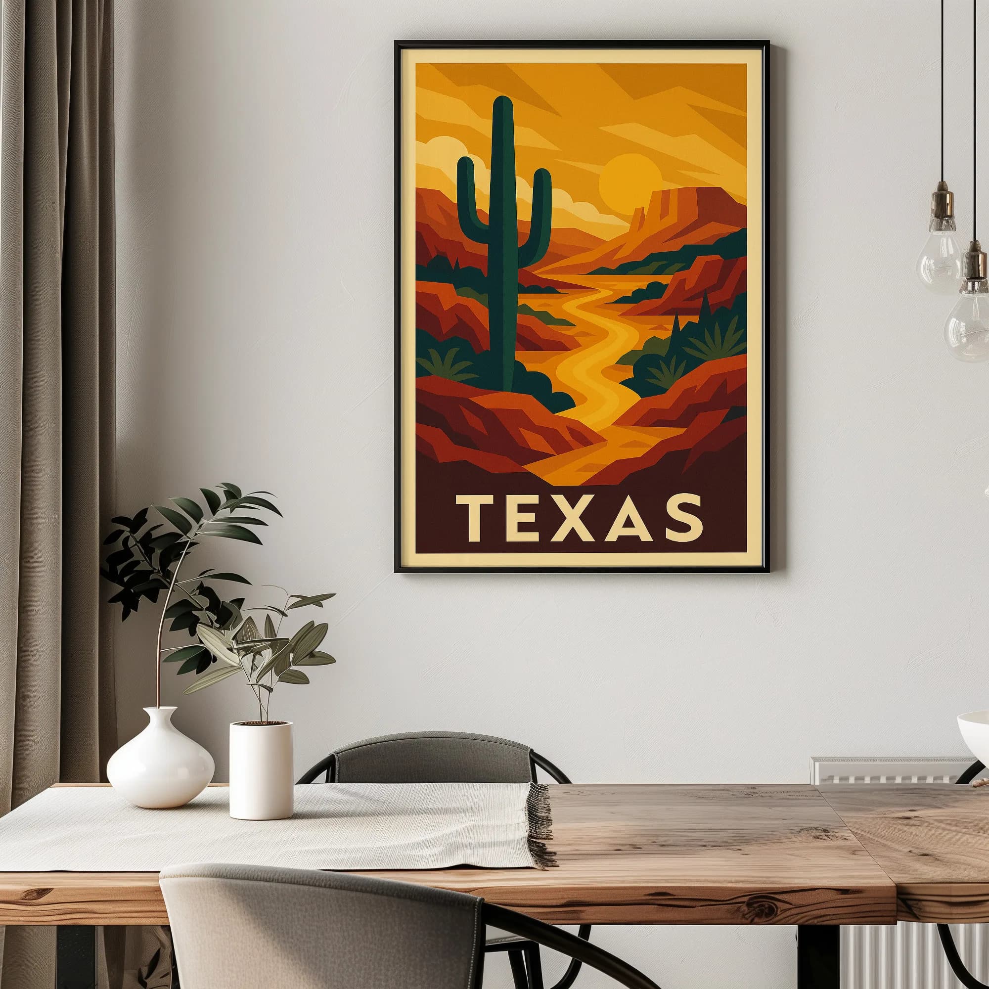 Texas graphic print