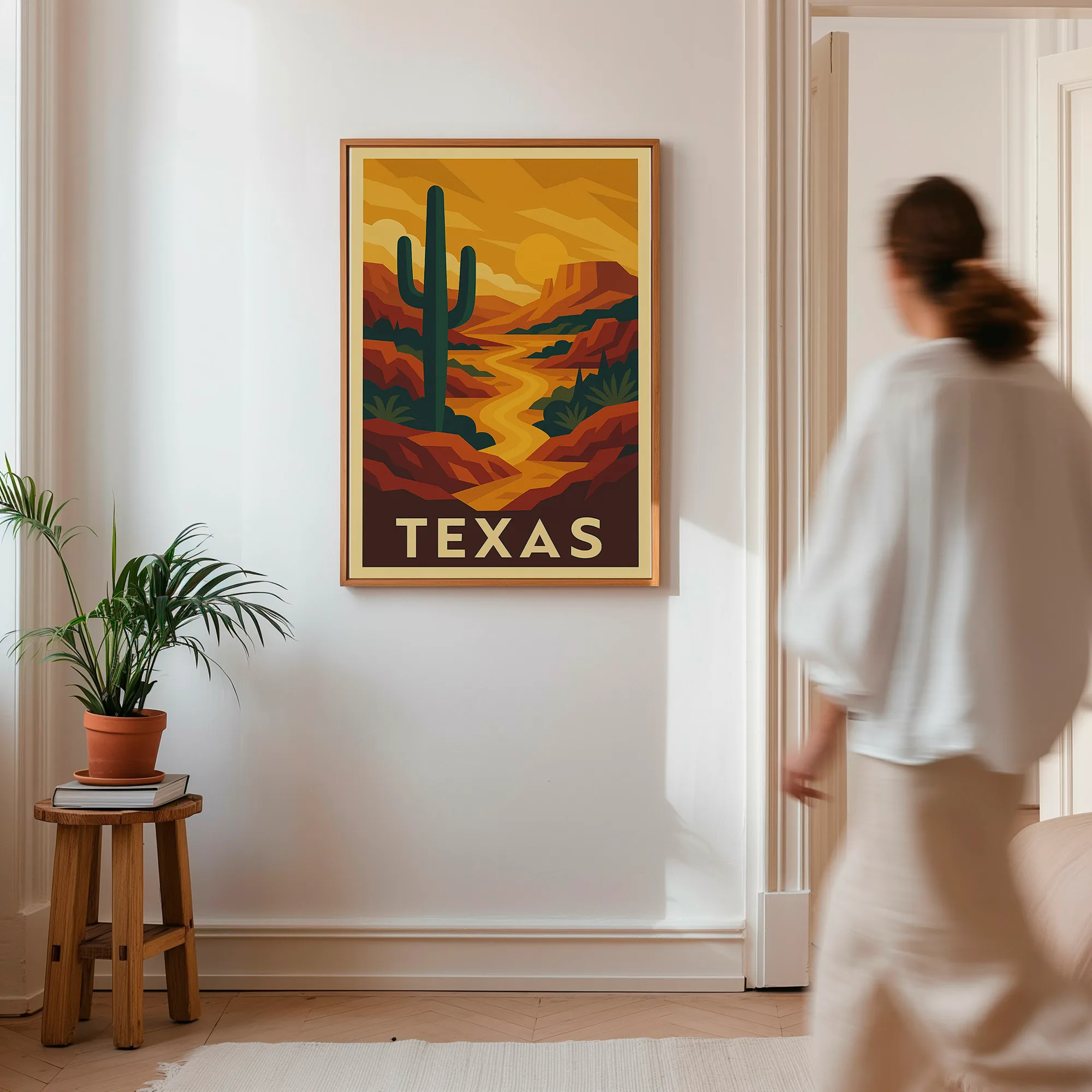 Texas graphic print