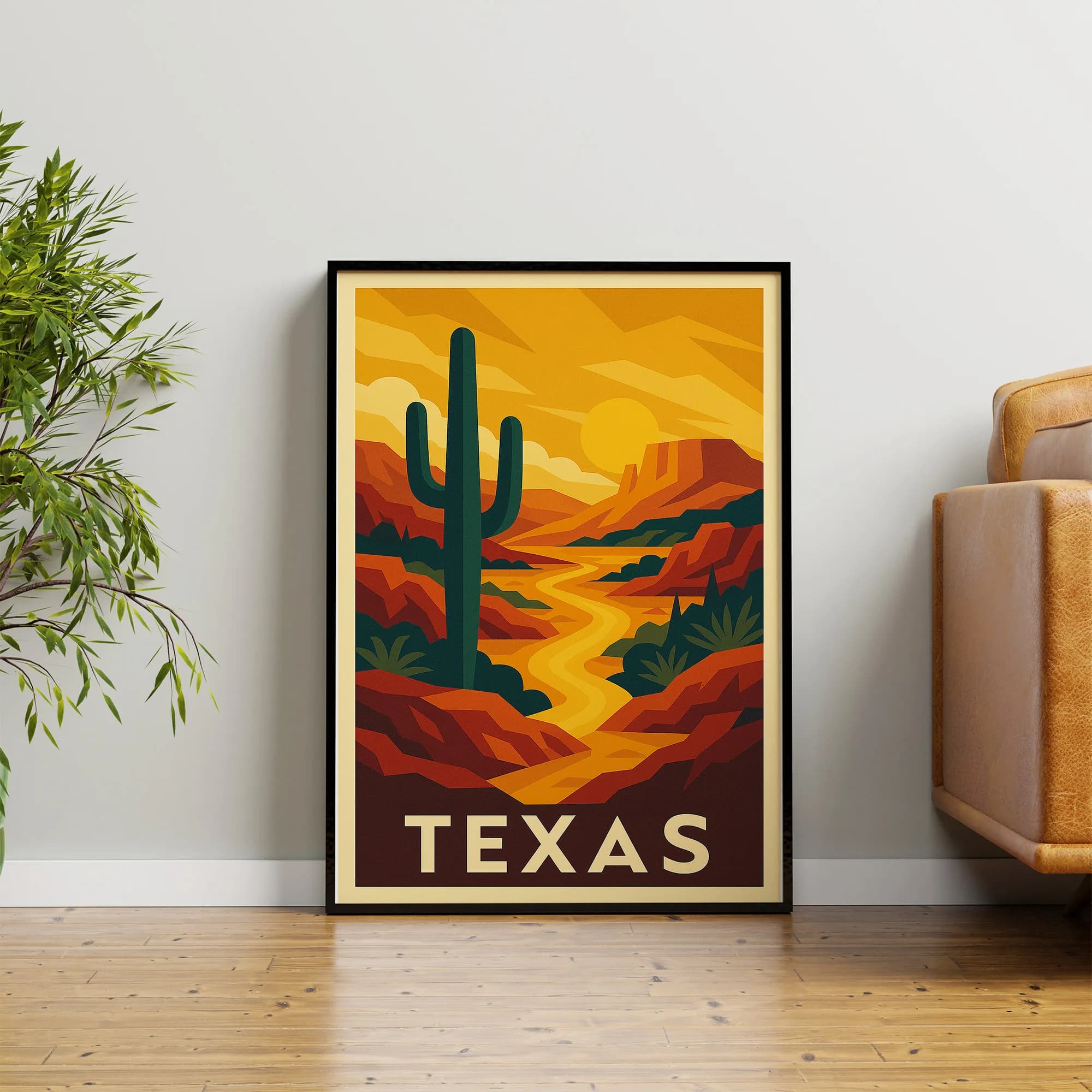 Texas graphic print