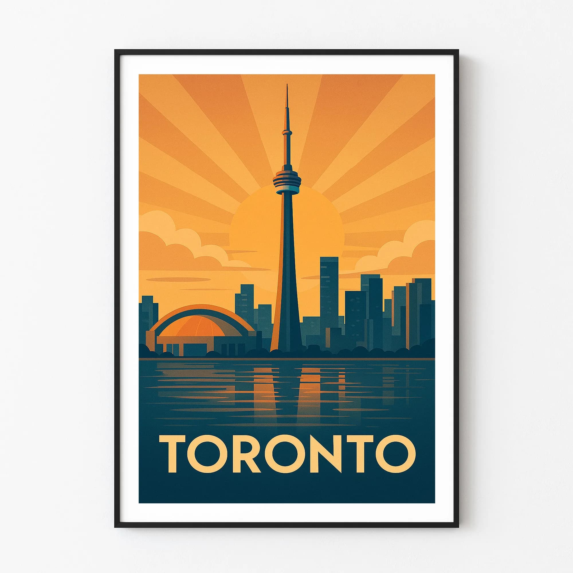 Toronto graphic print
