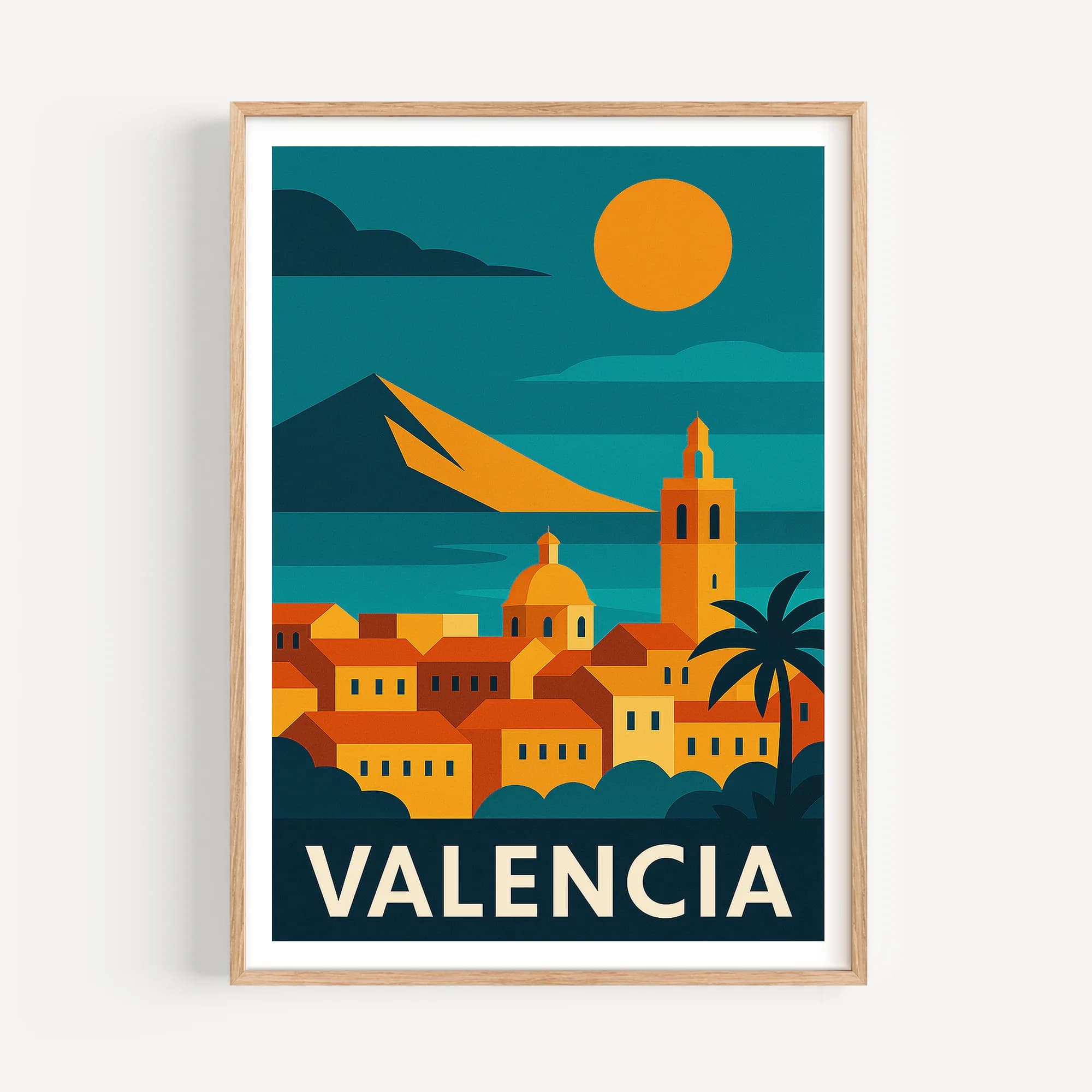 Valencia graphic print