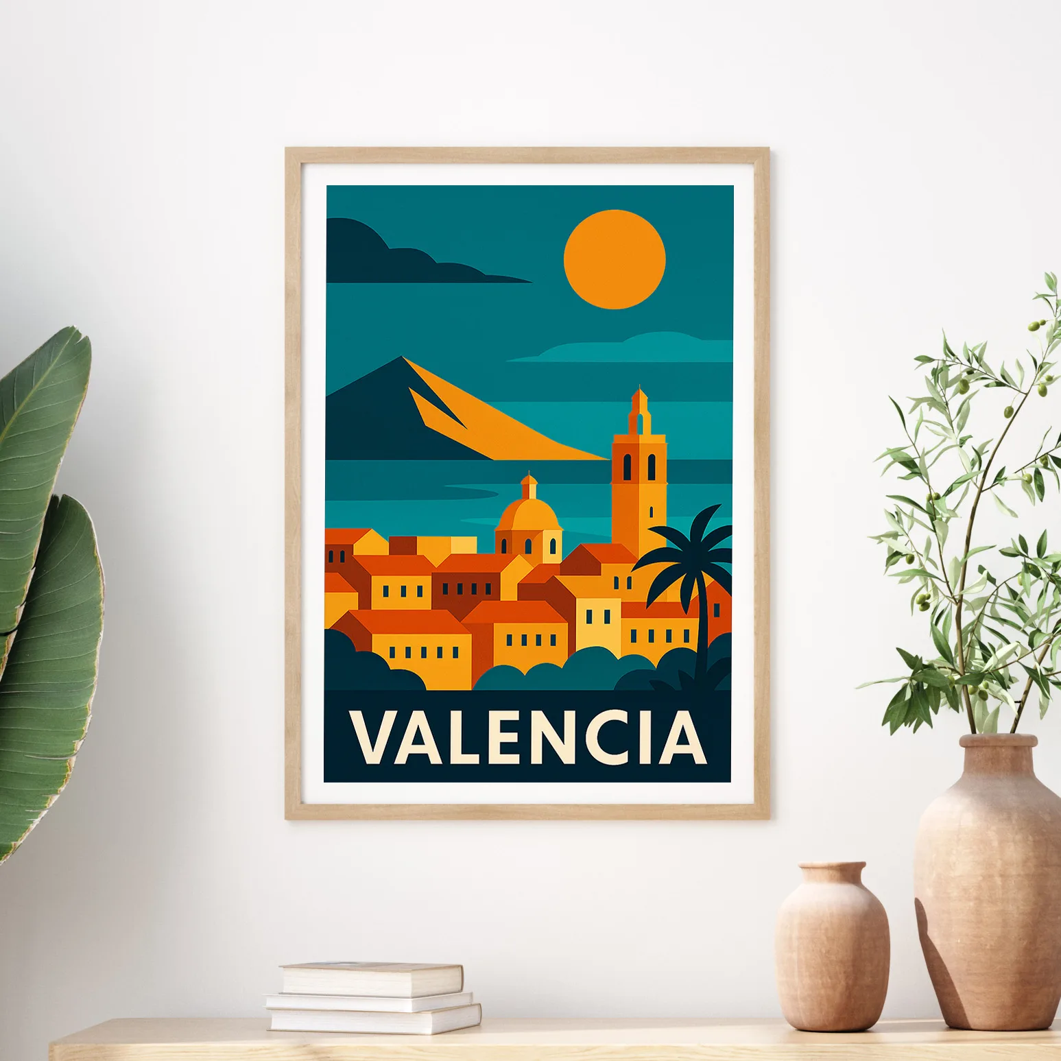 Valencia graphic print