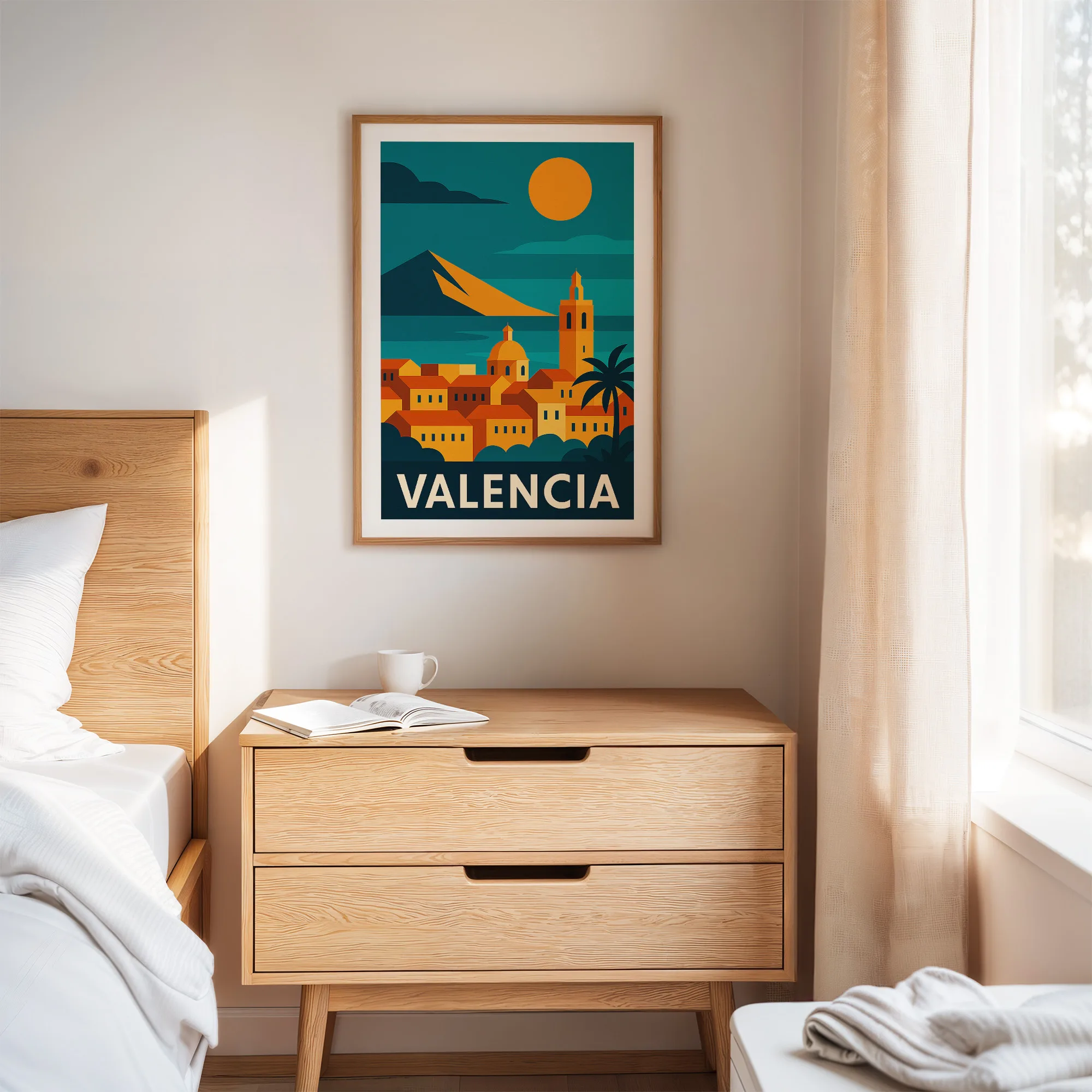 Valencia graphic print