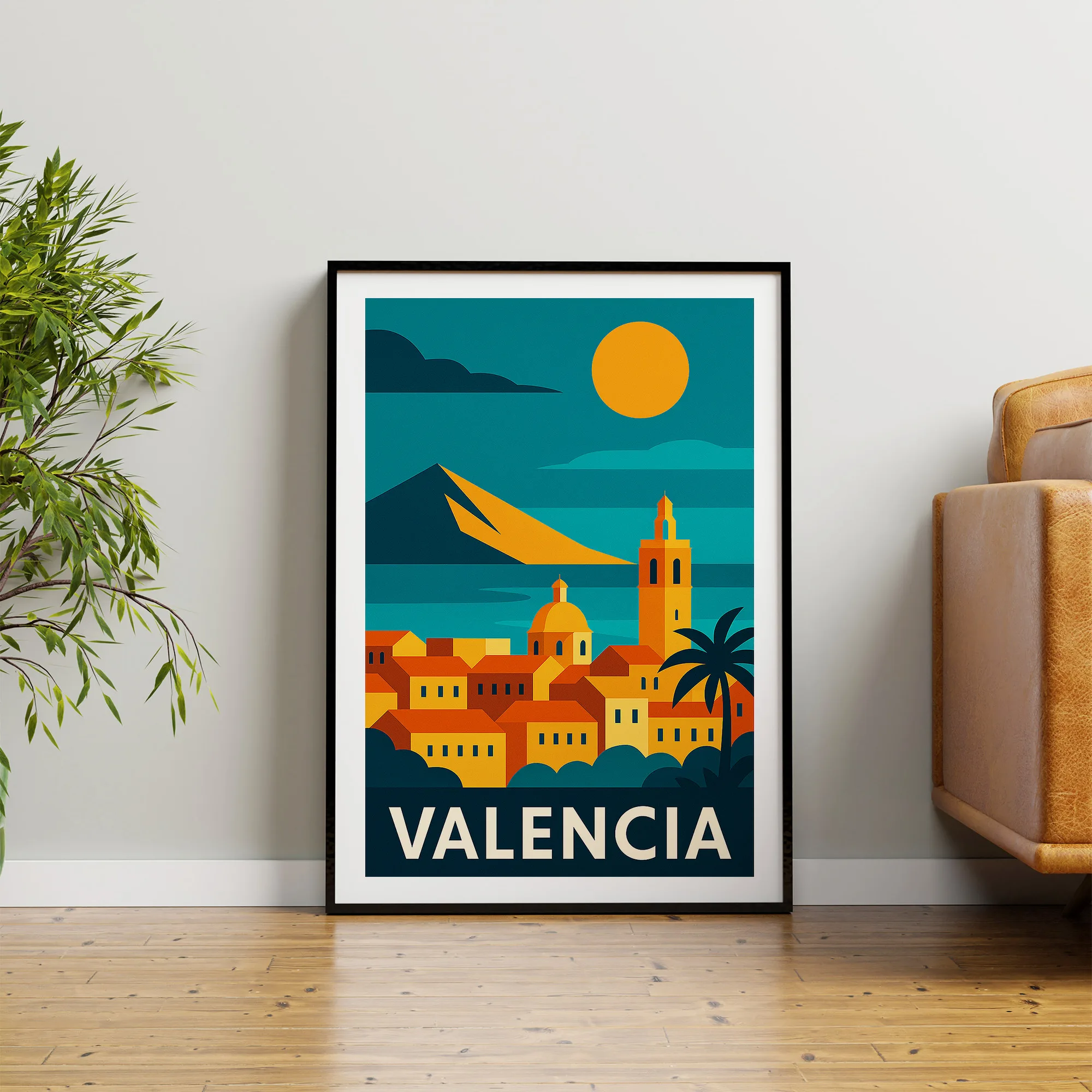 Valencia graphic print
