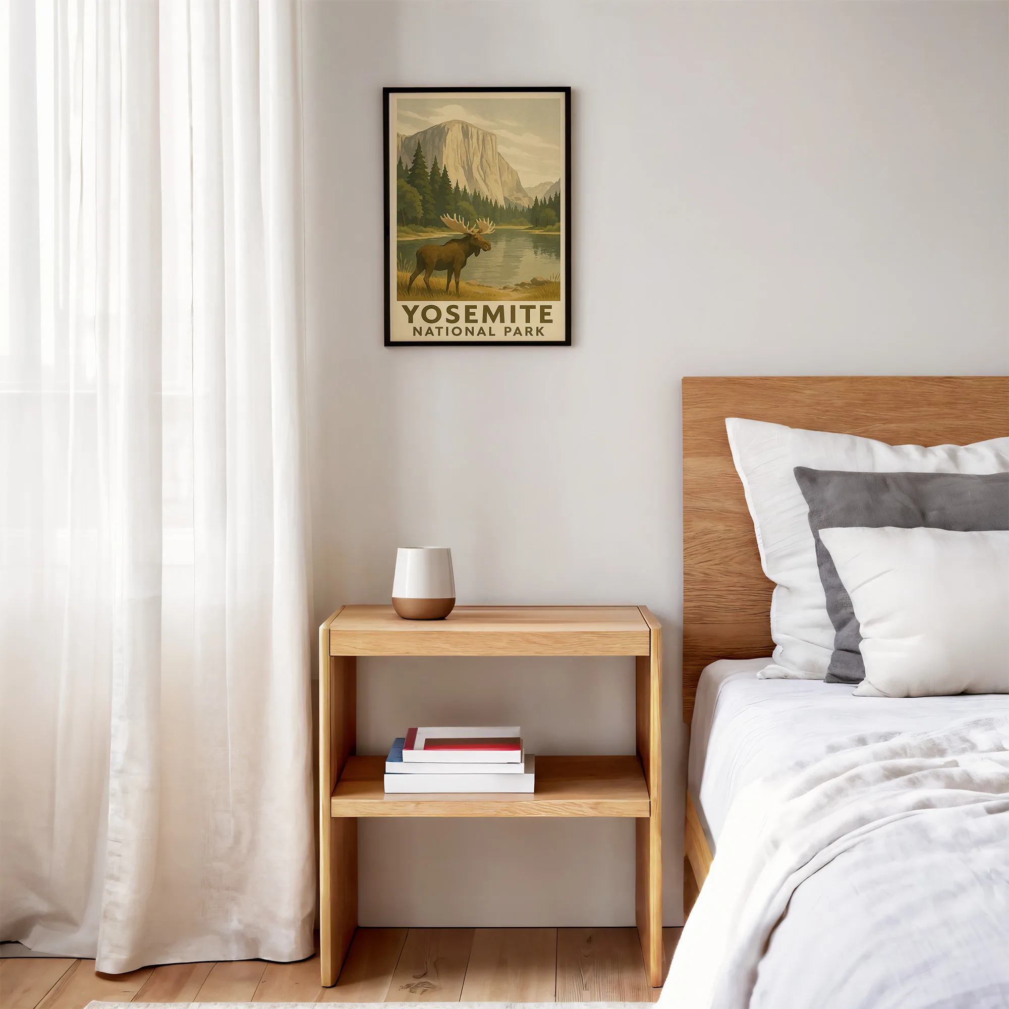 Yosemite graphic print