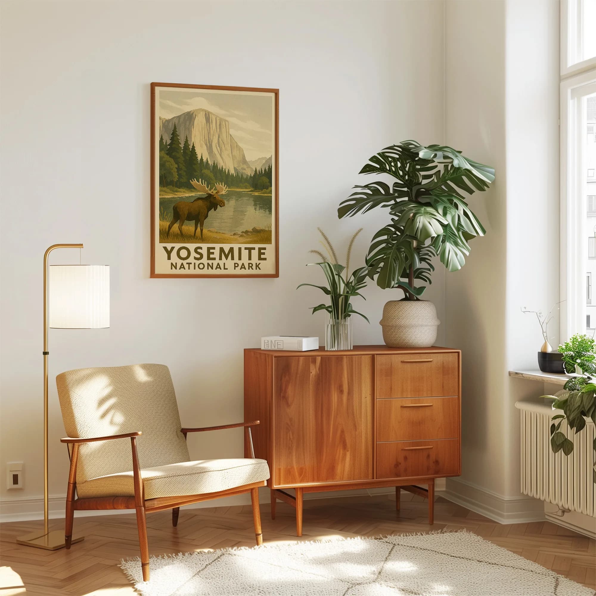 Yosemite graphic print
