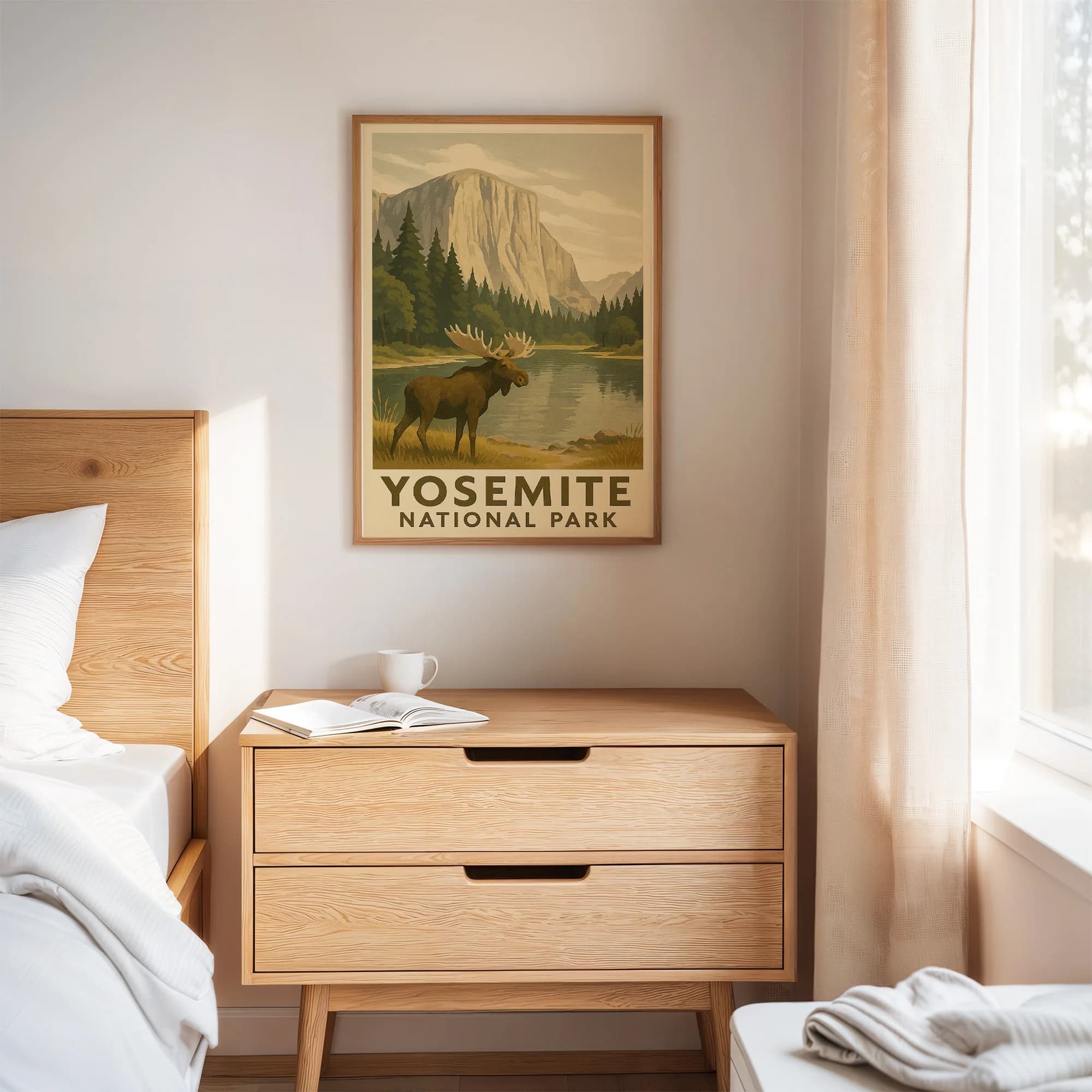Yosemite graphic print