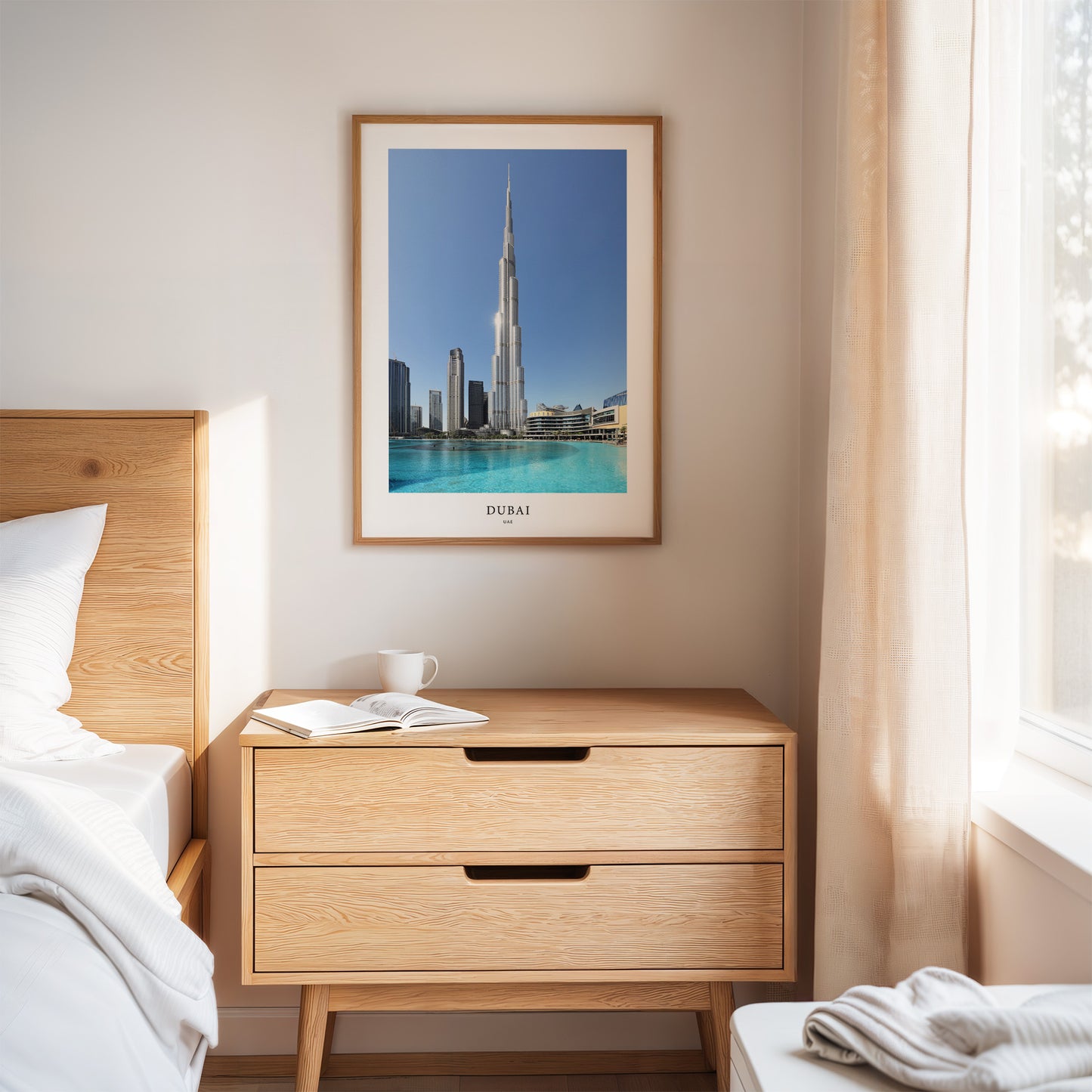 Dubai Travel Poster