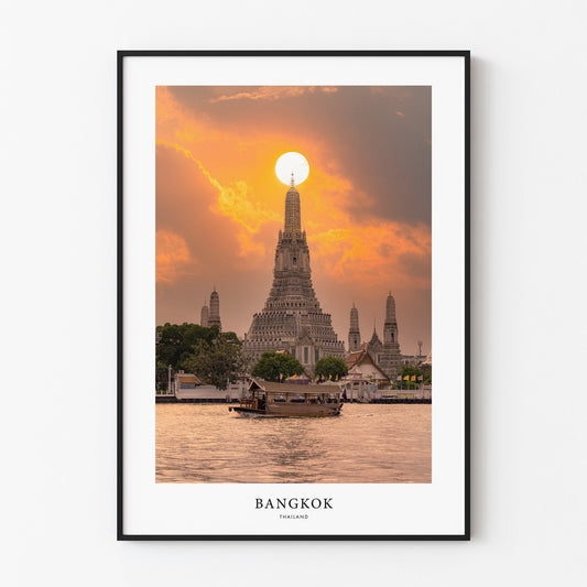 Bangkok Travel Poster