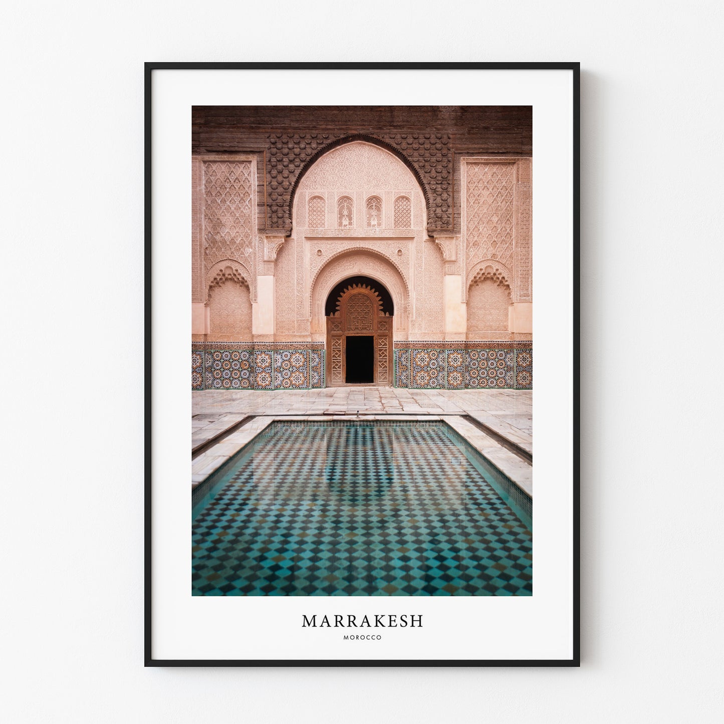 Marrakesh Travel Poster