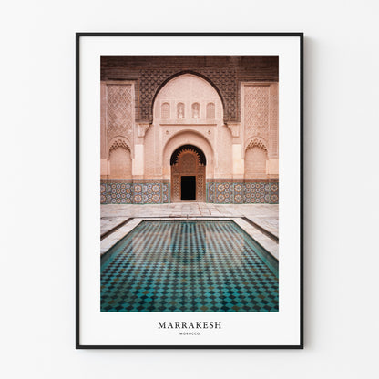 Marrakesh Travel Poster