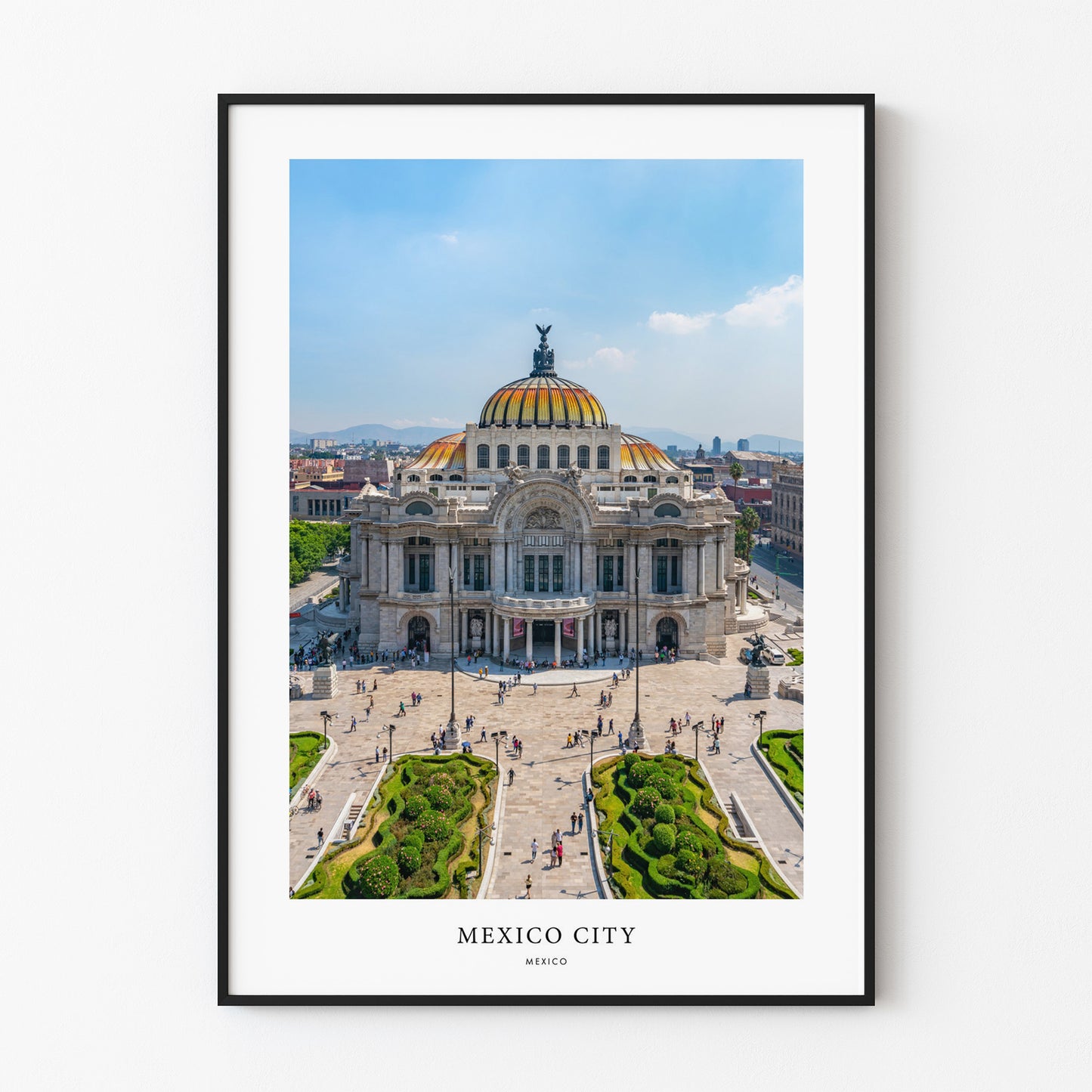 Mexico City Travel Poster