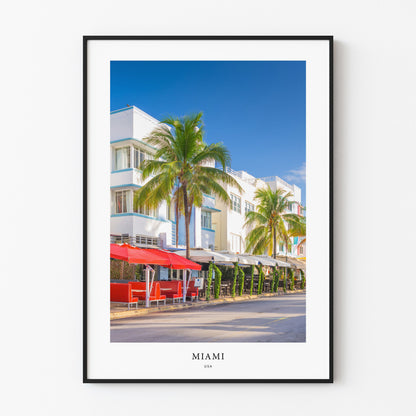 Miami Travel Poster