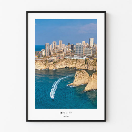 Beirut Travel Poster