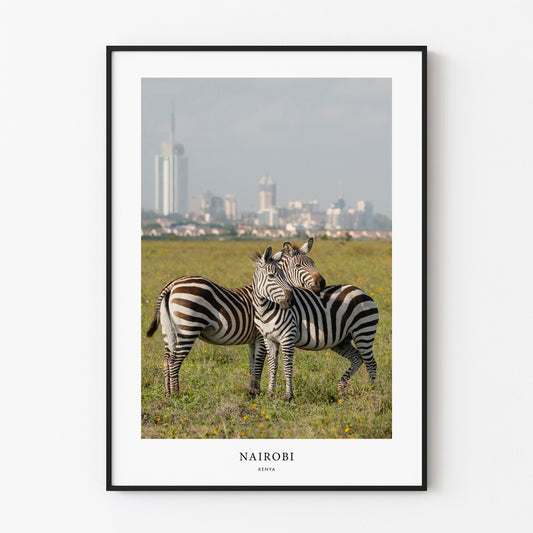 Nairobi Travel Poster