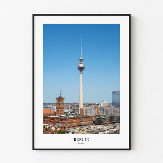 Berlin Travel Poster