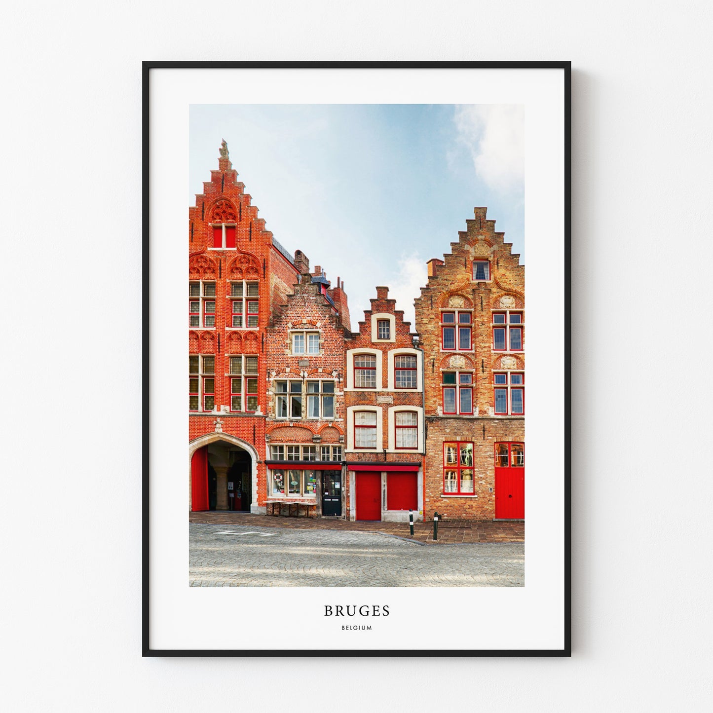 Bruges Travel Poster