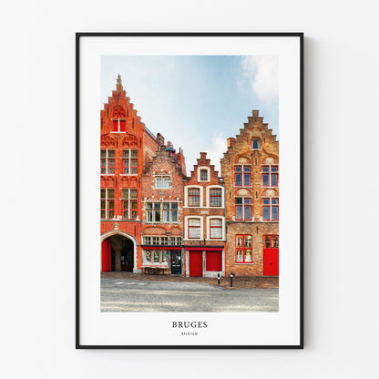 Bruges Travel Poster