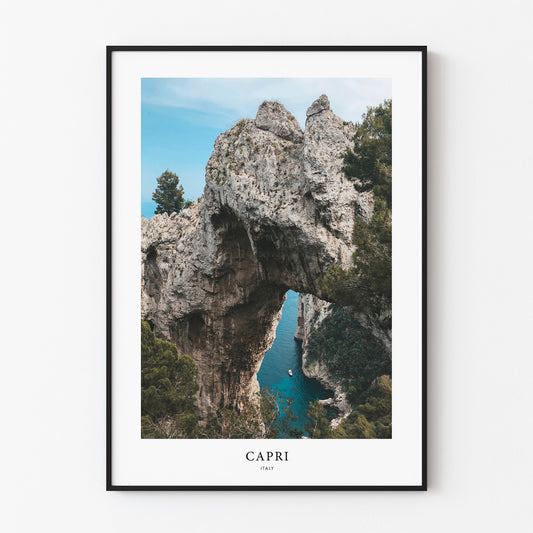 Capri Travel Poster