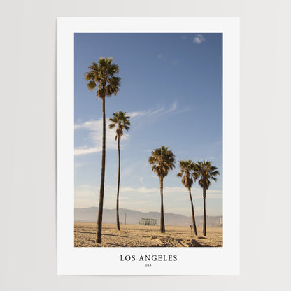 Los Angeles Travel Poster