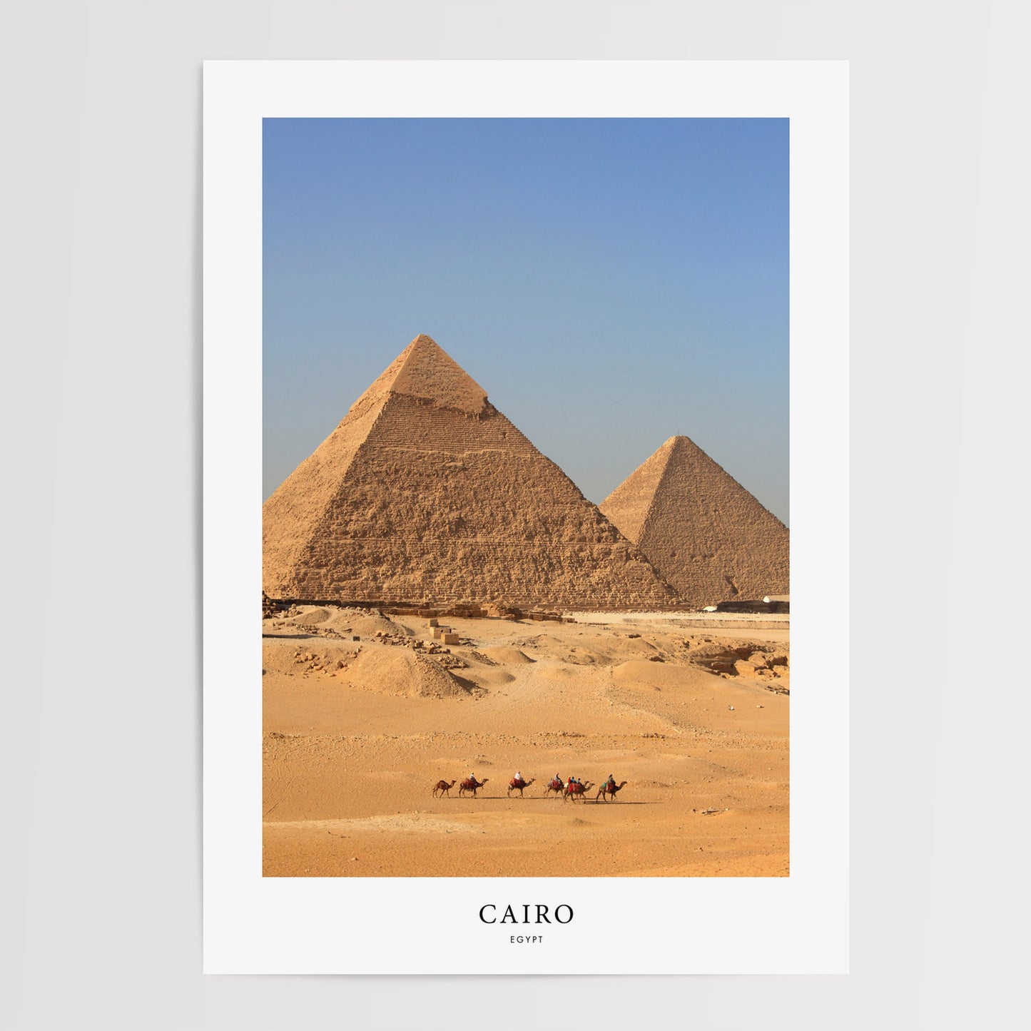 Cairo Travel Poster