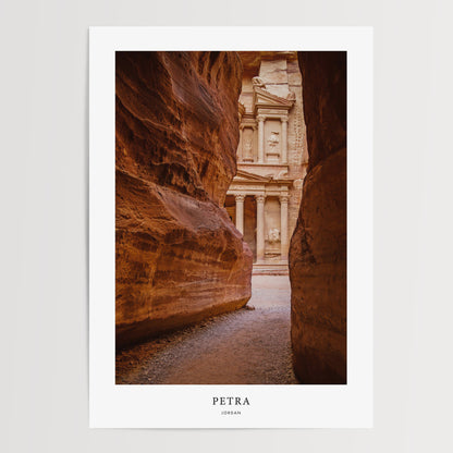 Petra Travel Poster