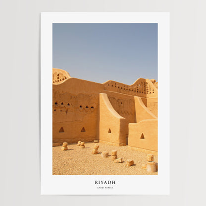 Riyadh Travel Poster