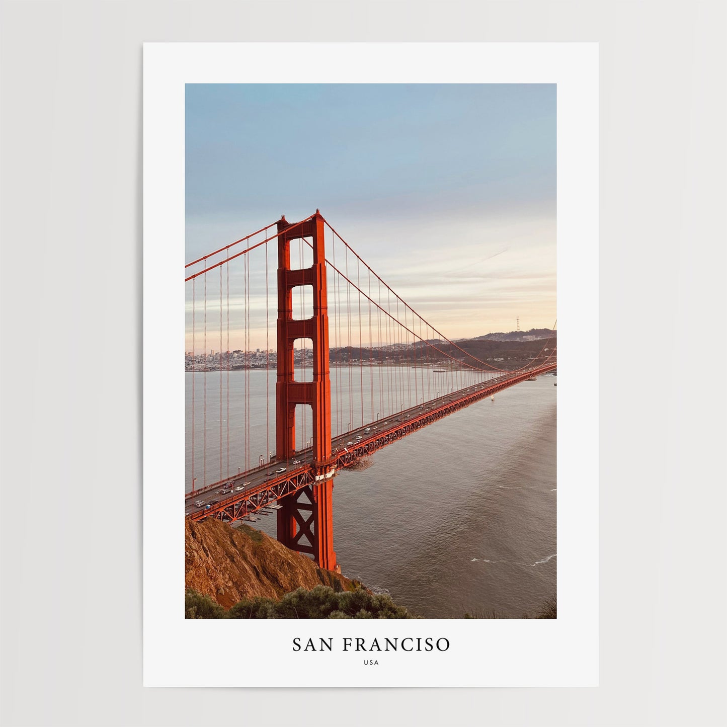 San Francisco Travel Poster