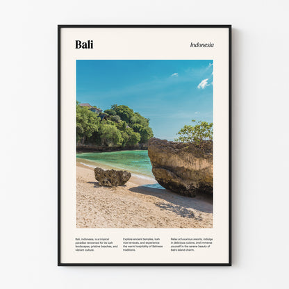 Bali Travel Poster