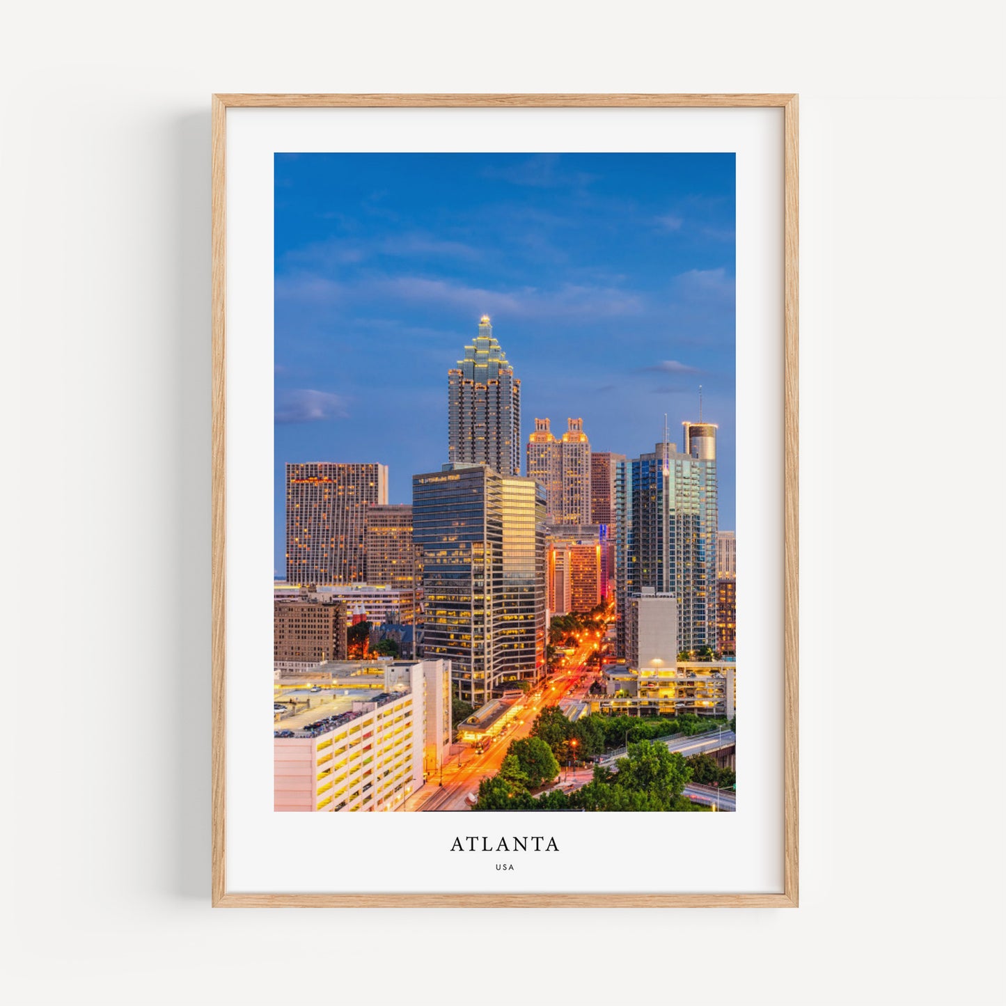 Atlanta Travel Poster